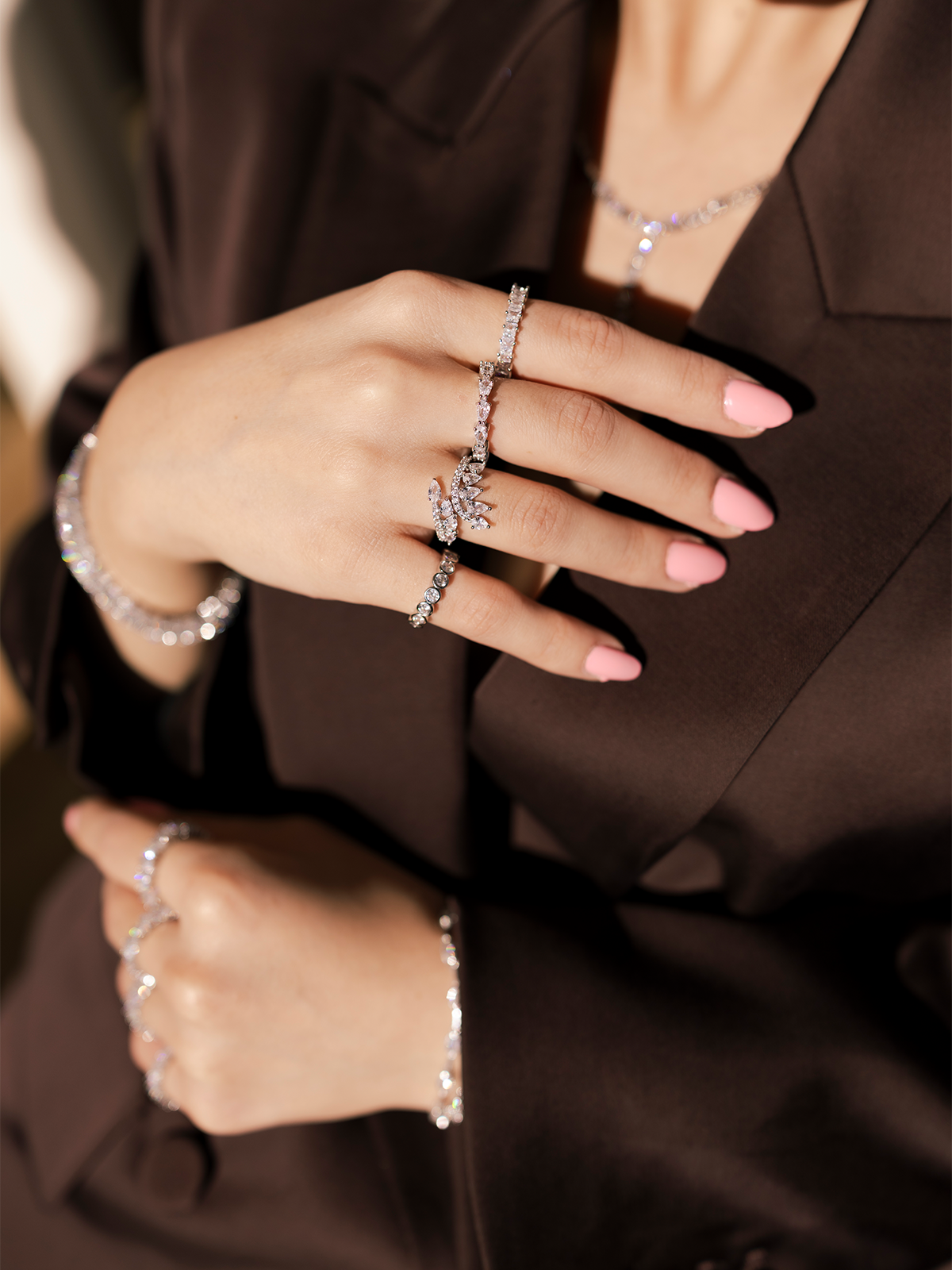 Princess Cut Avelin Yüzük