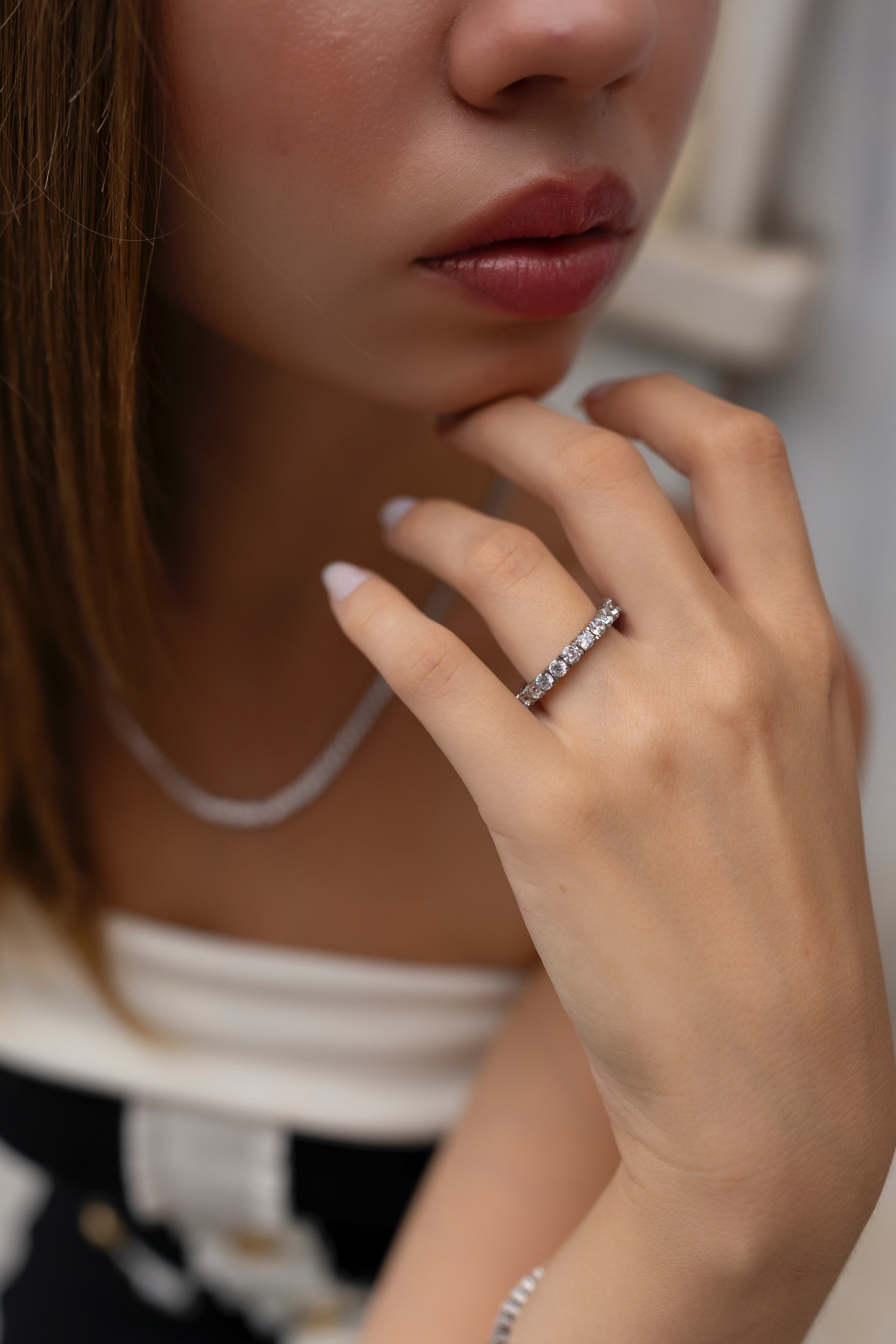 3MM 0.10 CT Tamtur Yüzük Atelier Duygu.