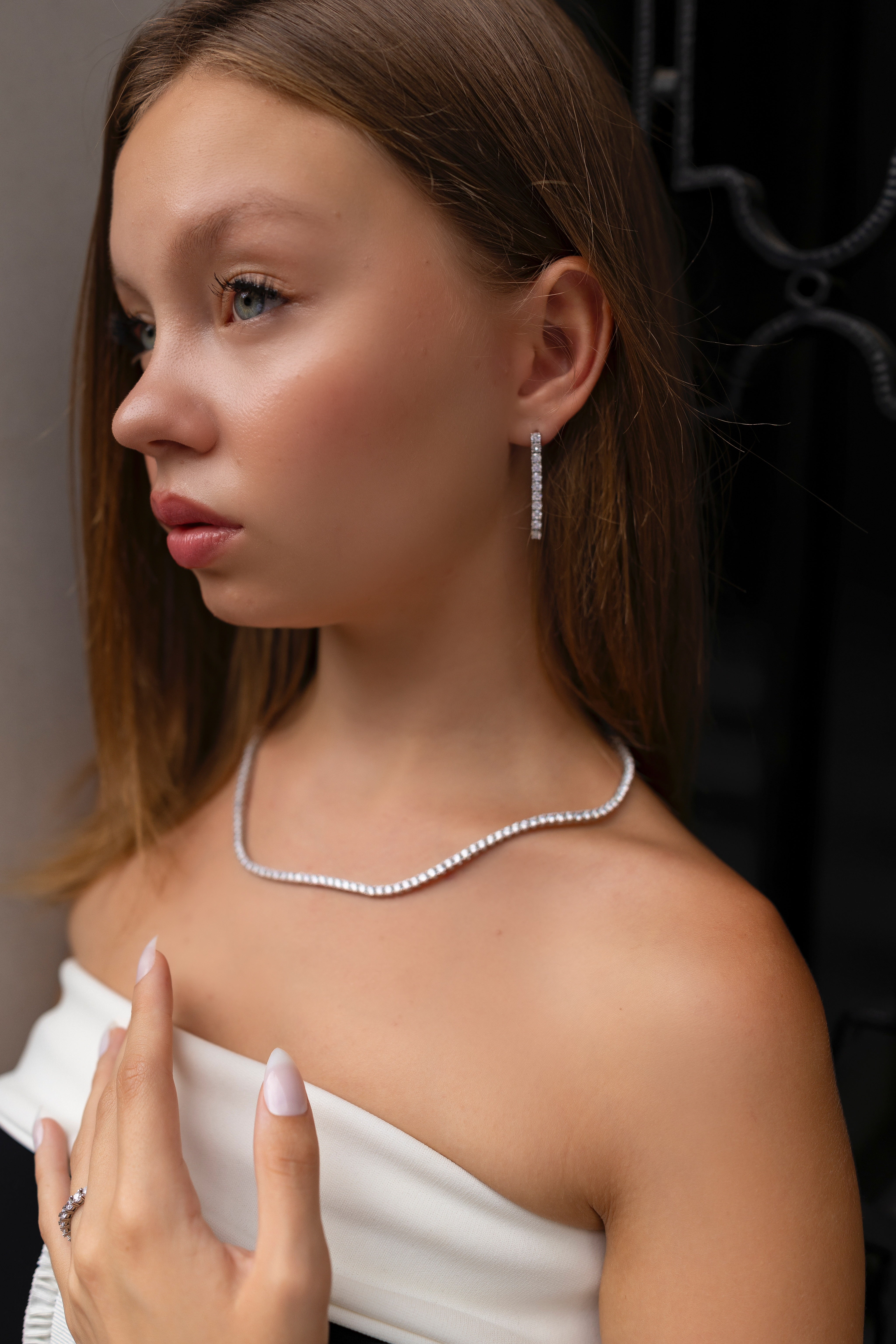 3MM | Döküm Su Yolu Kolye Atelier Duygu.