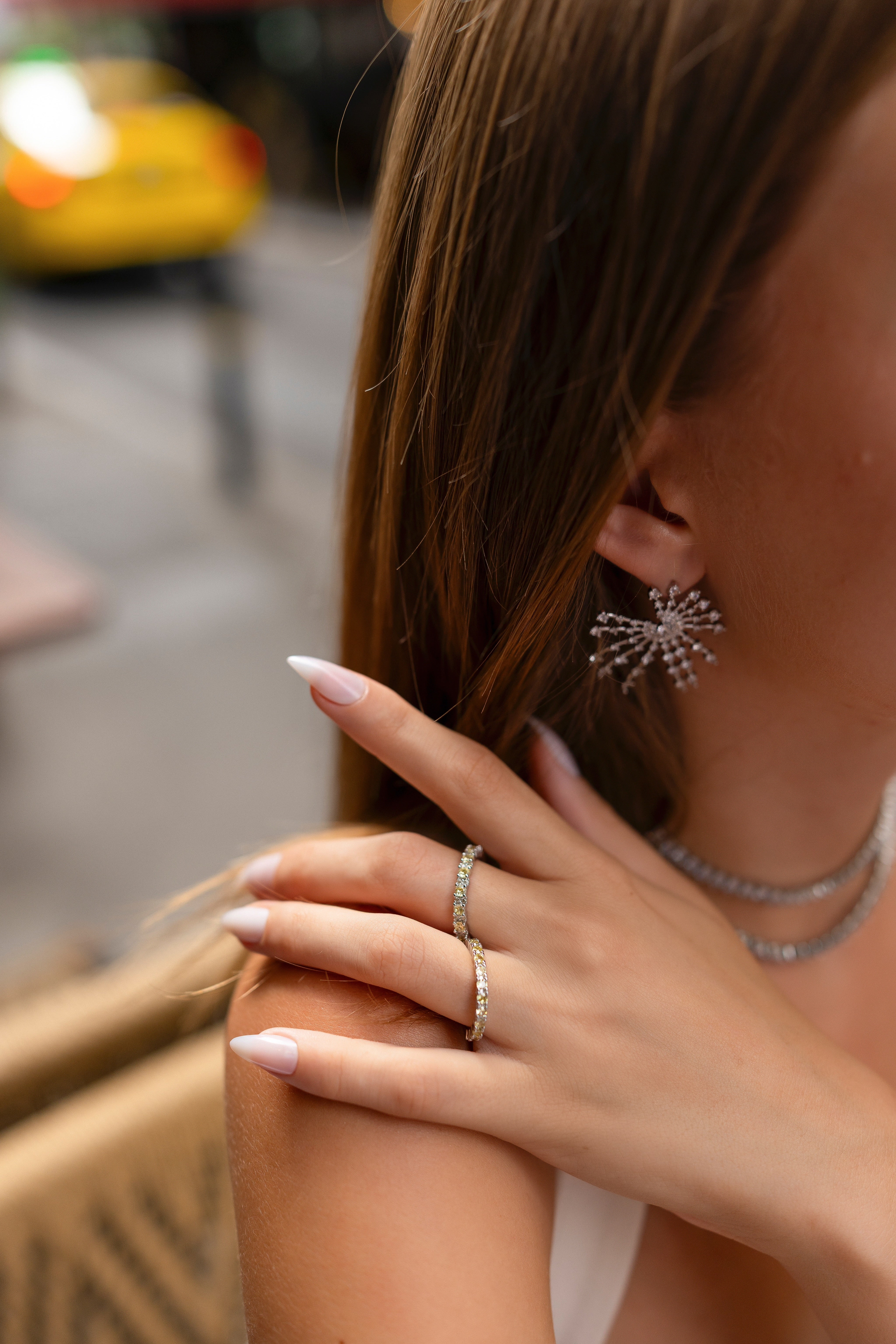 2MM | Butter Yellow Full Eternity Yüzük Atelier Duygu.