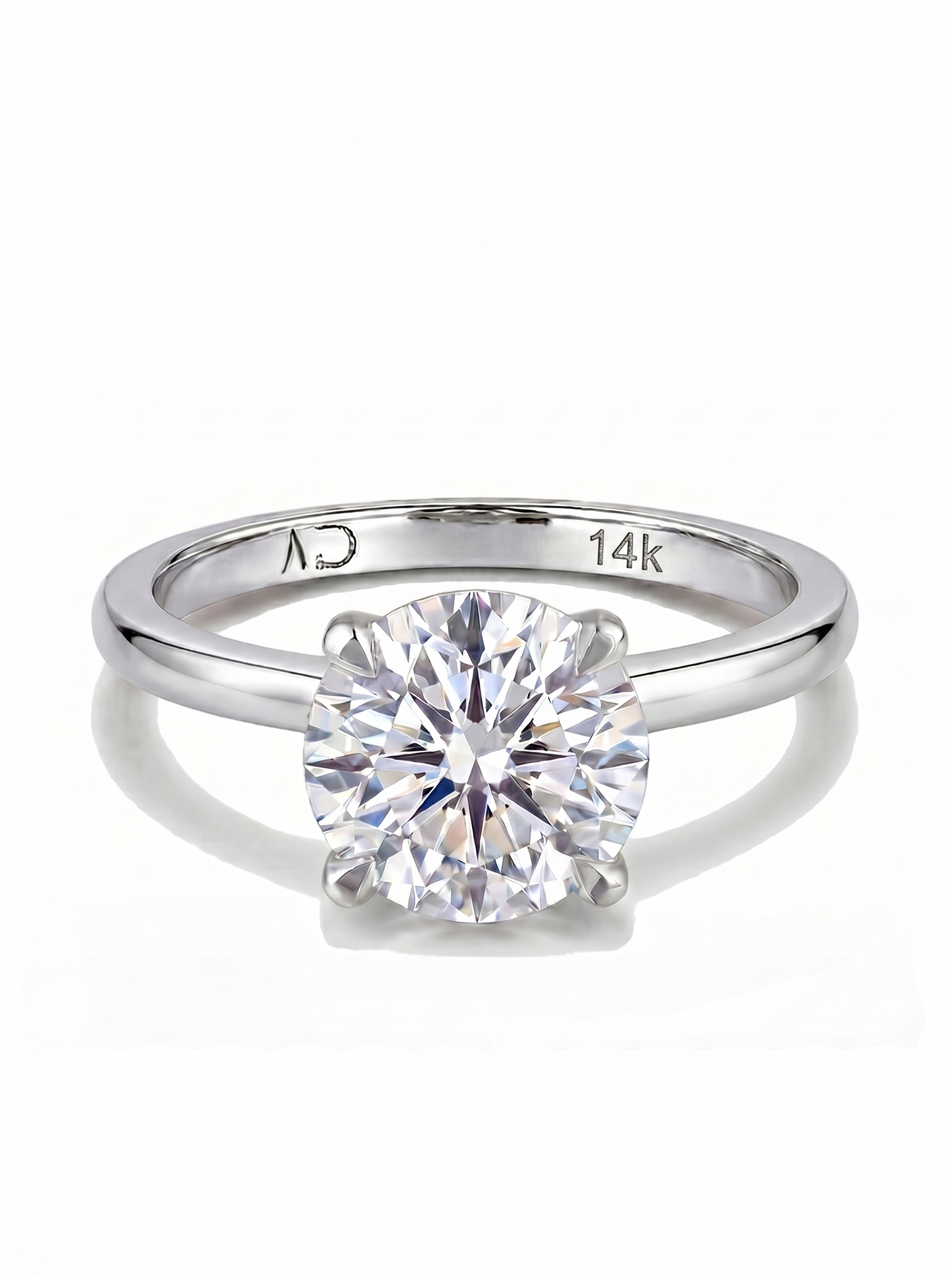 4.0CT | 4 Tırnak Tektaş Yüzük