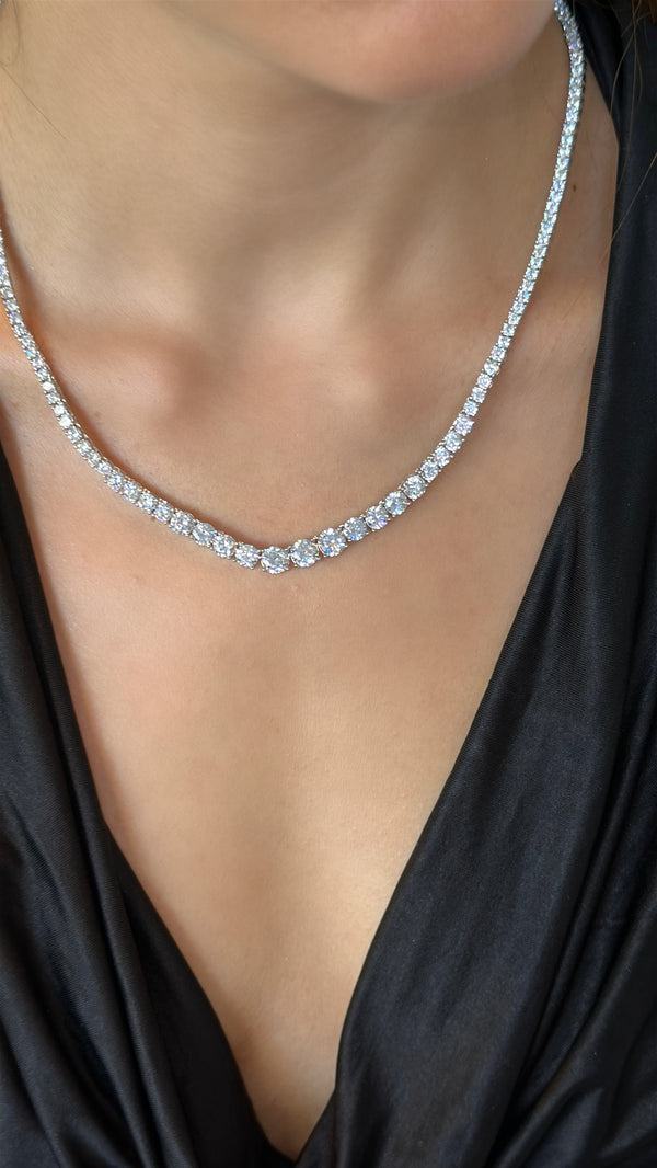 Süzme Döküm Su Yolu Kolye Atelier Duygu.