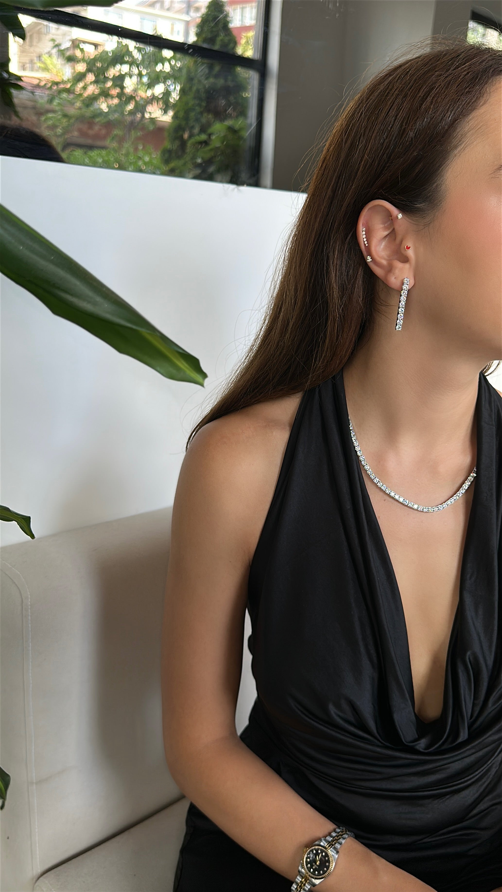 4MM | Döküm Su Yolu Kolye Atelier Duygu.