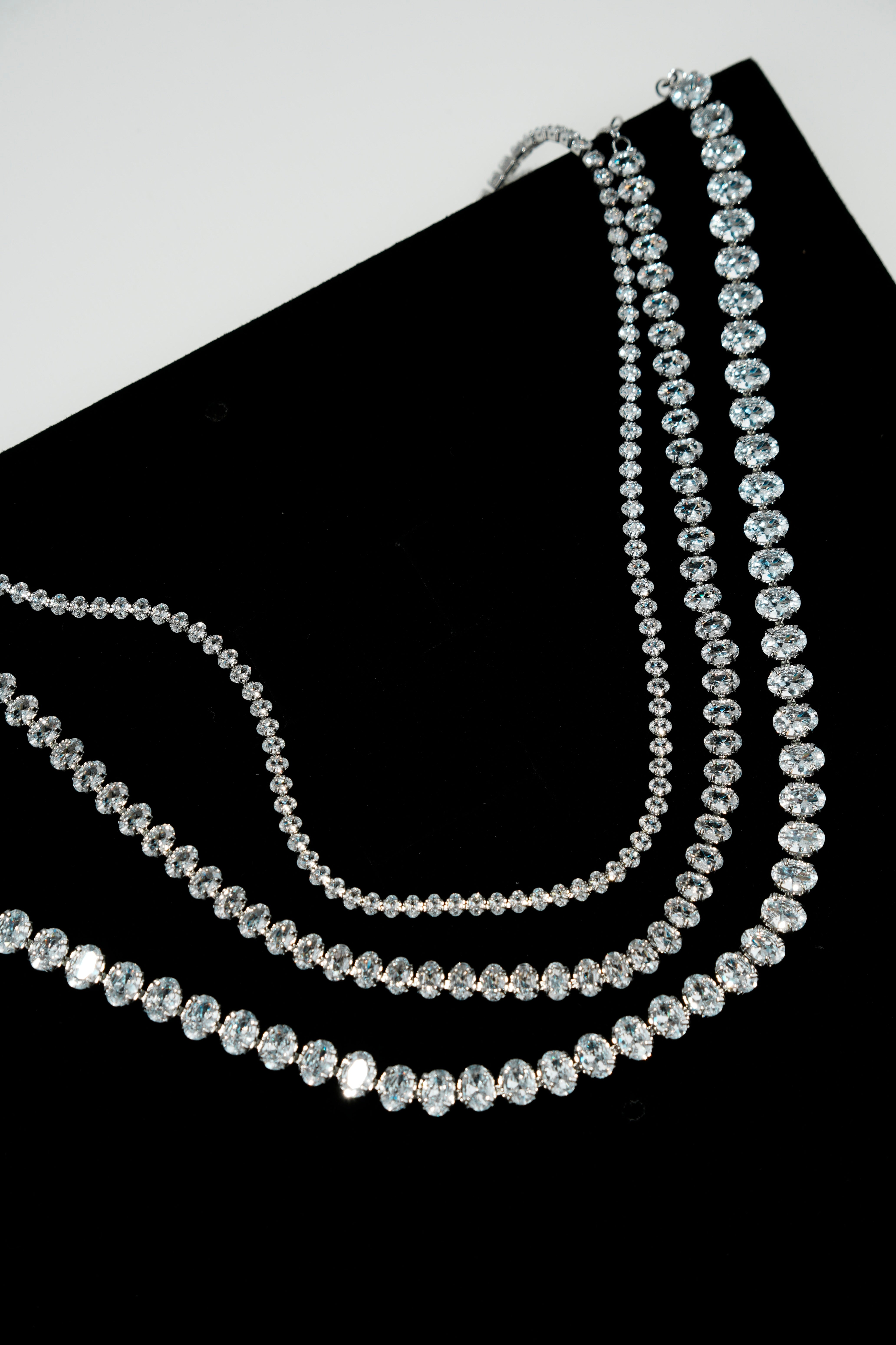 5MM | Choker Oval Cut Tennis Necklace