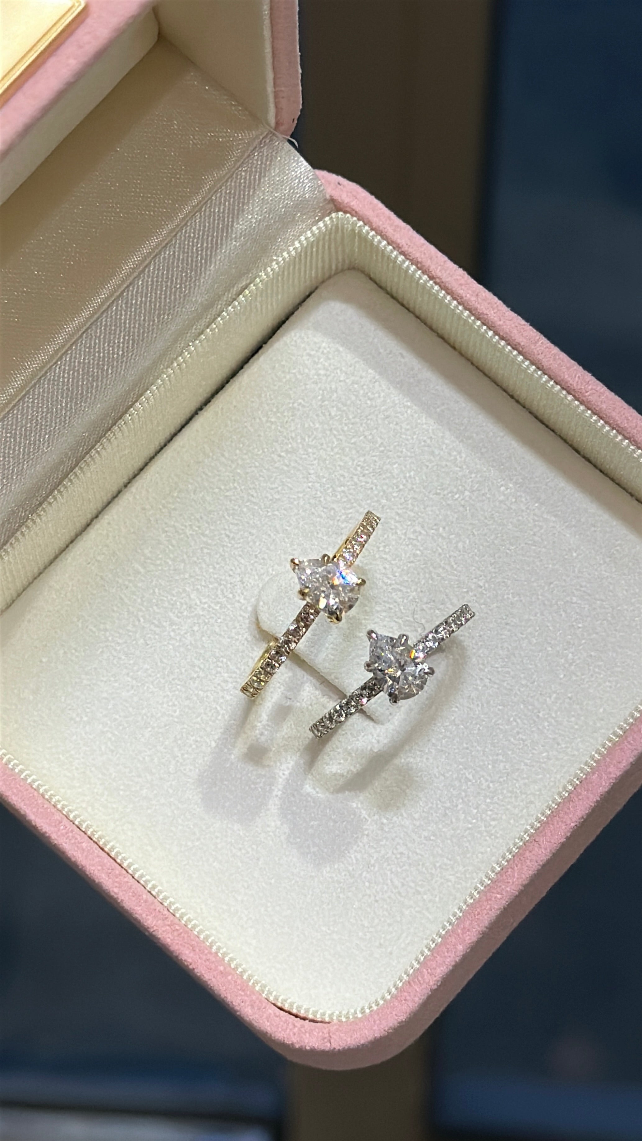 1.0CT | Damla Kesim Kolu Taşlı Yüzük