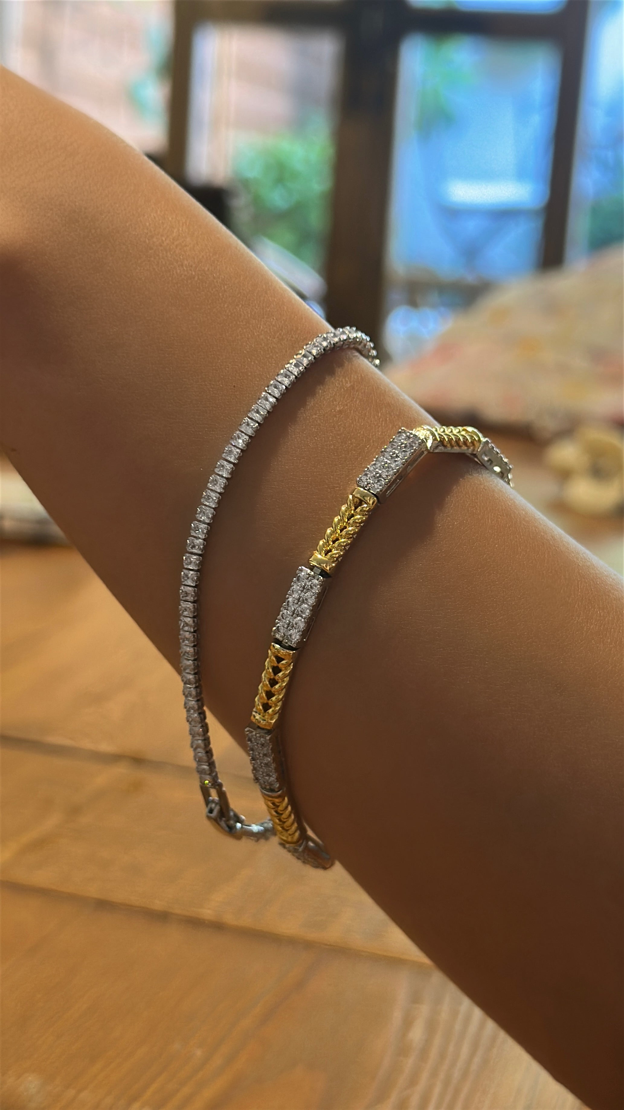 2MM | Princess Cut Bileklik Atelier Duygu.