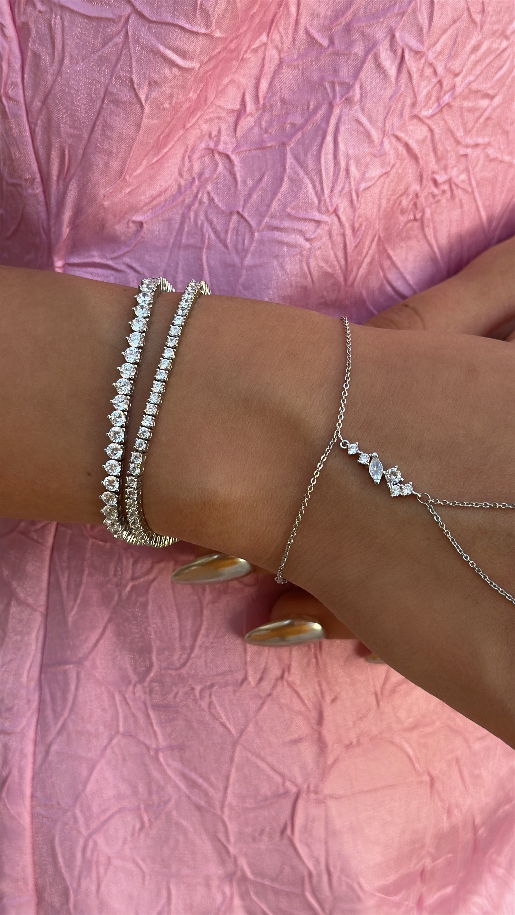 3MM | Damla Döküm Su Yolu Bileklik | Luxury Jewelry by Atelier Duygu.