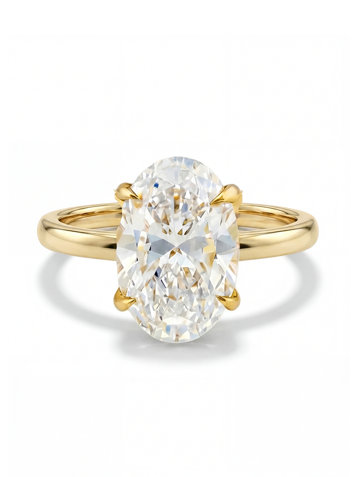 3.2CT | Oval Cut Yüzük