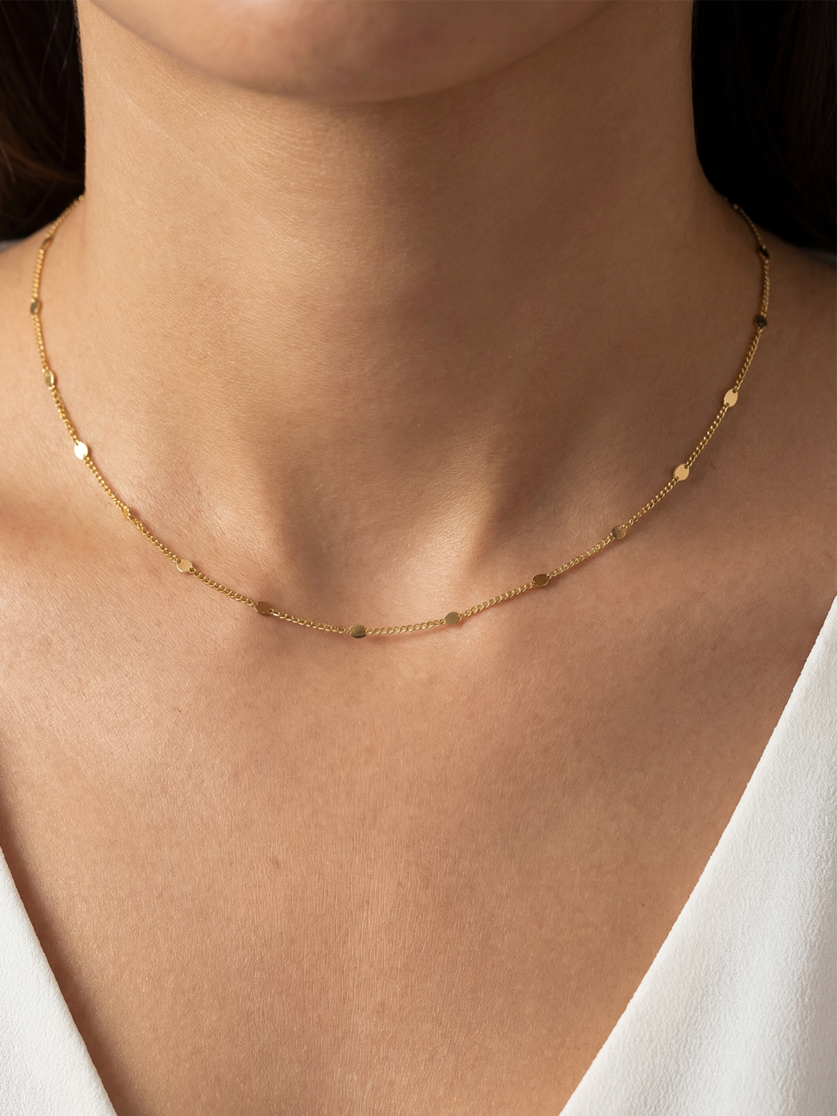 Spangled Chain Necklace