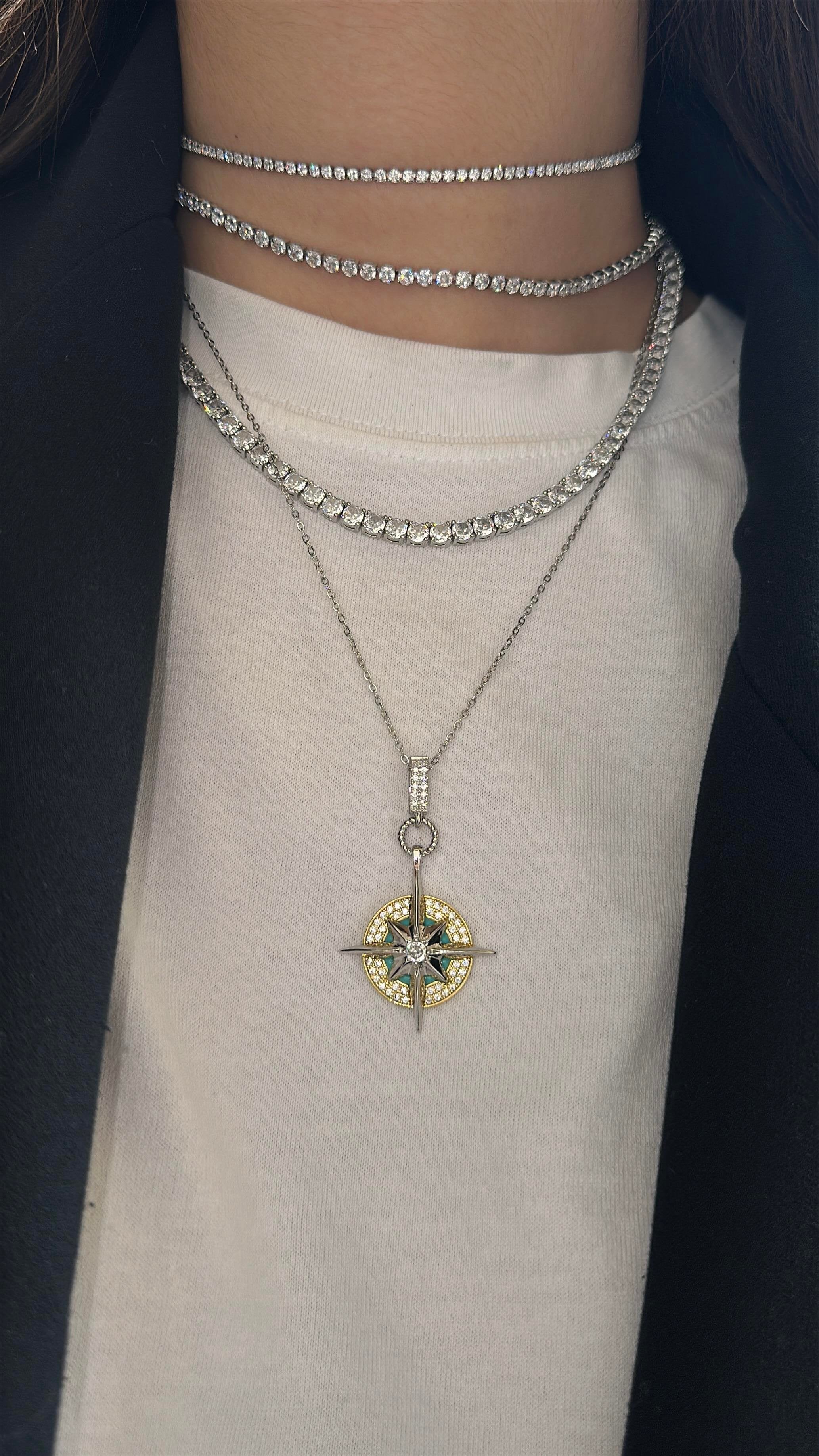 4MM | Döküm Su Yolu Kolye Atelier Duygu.