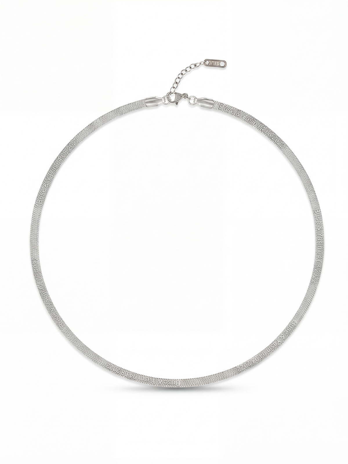 Italian Crushed Chain Necklace