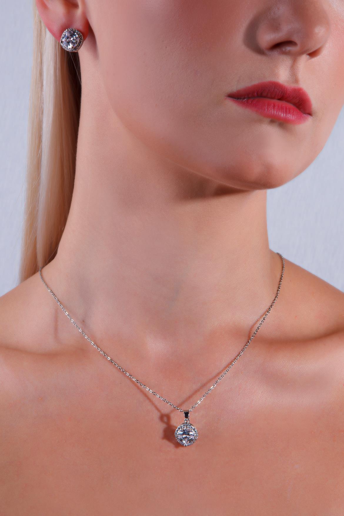 Grace  Kolye Küpe Set |   Luxury Jewelry by  Atelier Duygu.