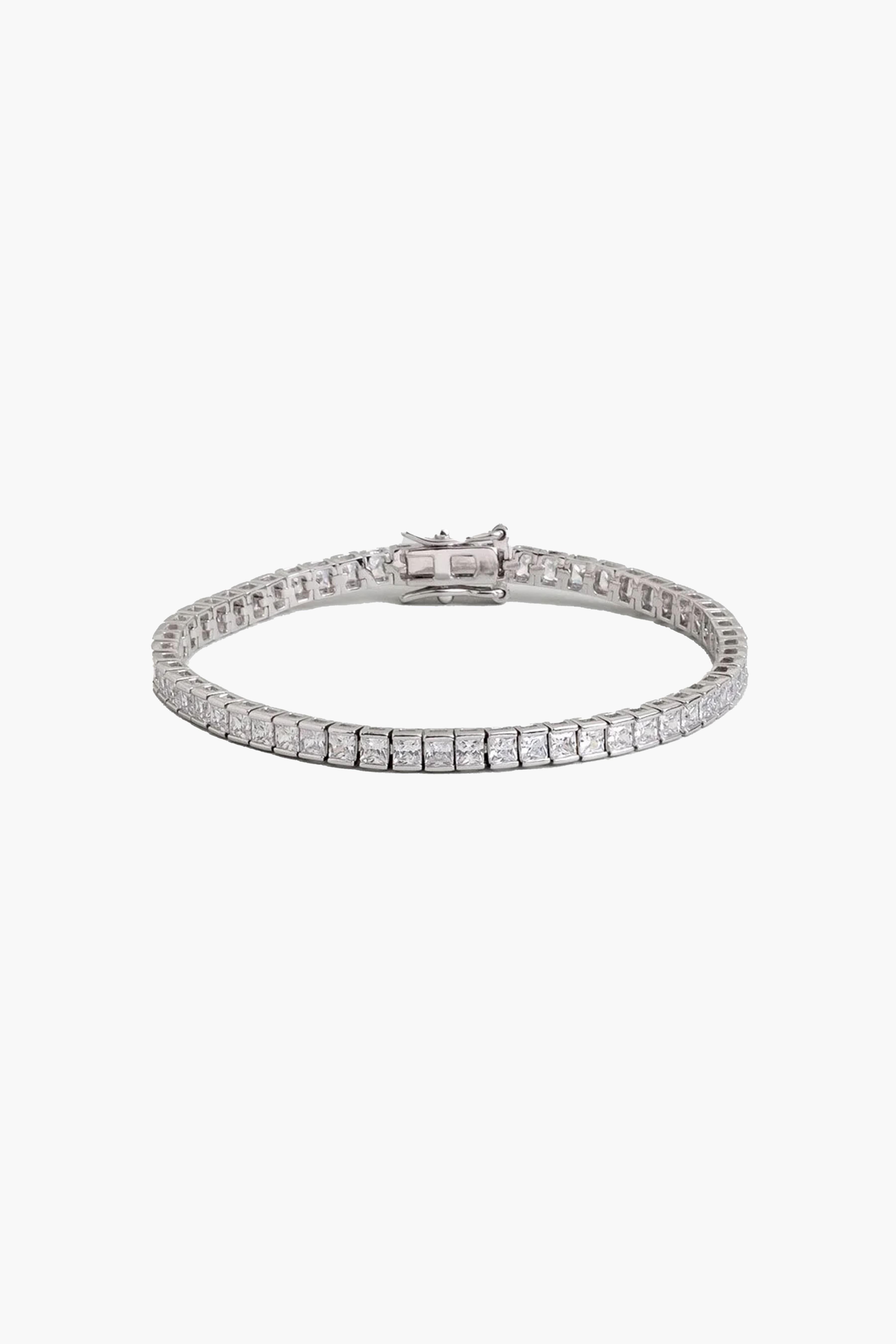 4MM | Princess Cut Cast Waterway Bracelet