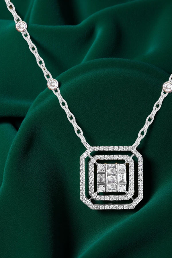 Big Baguette Necklace