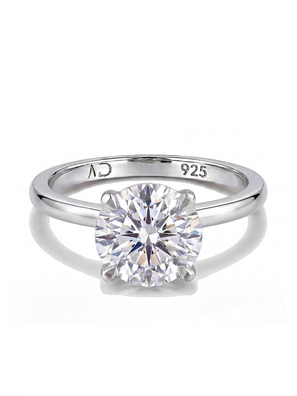 4.0CT | 4 Tırnak Tektaş Yüzük