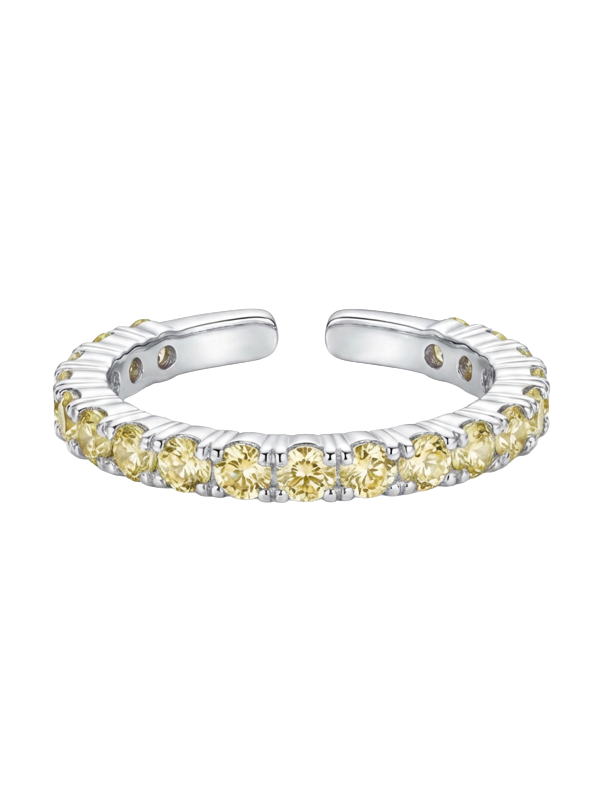 2MM | Butter Yellow Full Eternity Ring