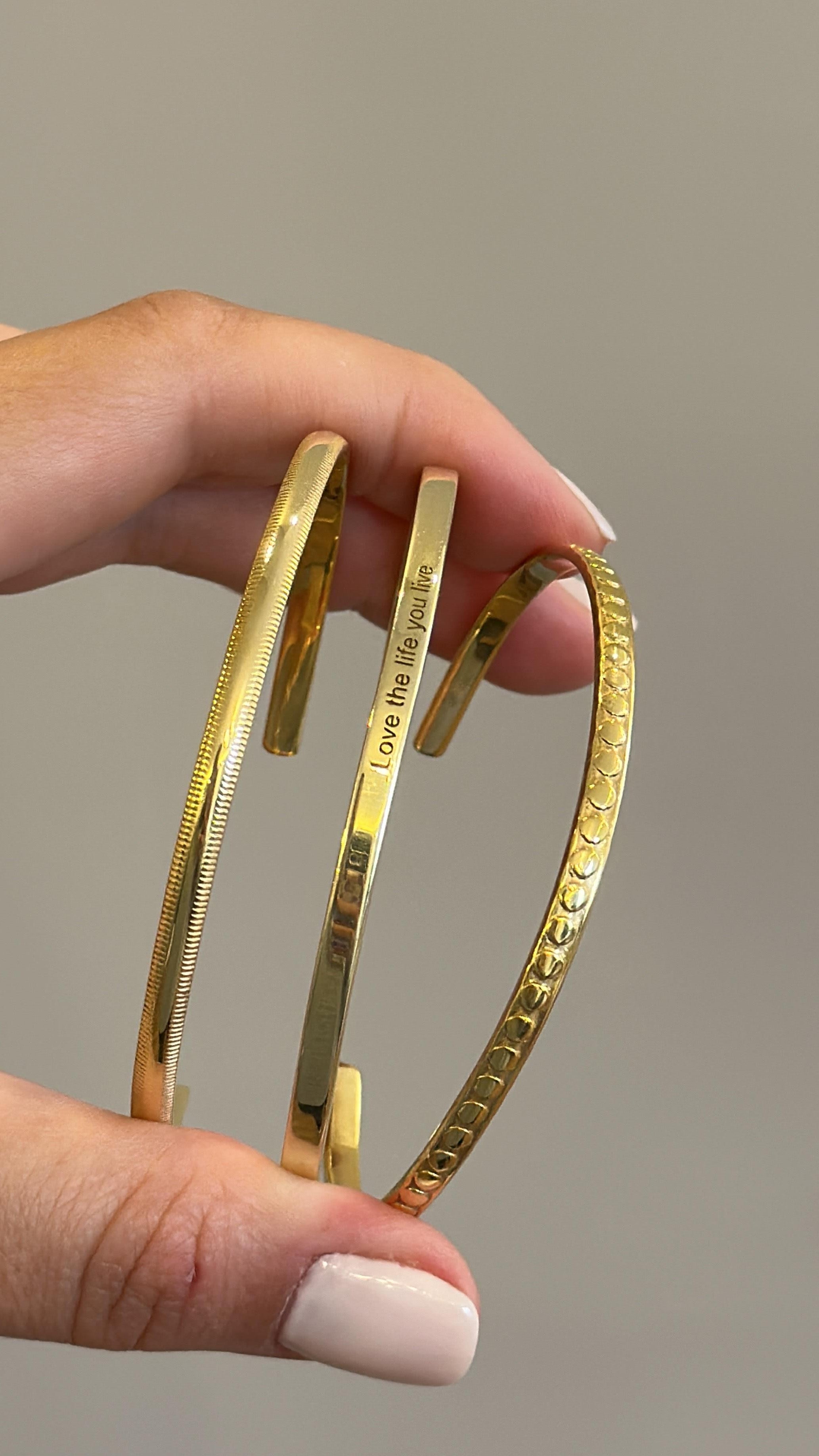 Write Your Motto Bileklik Atelier Duygu.