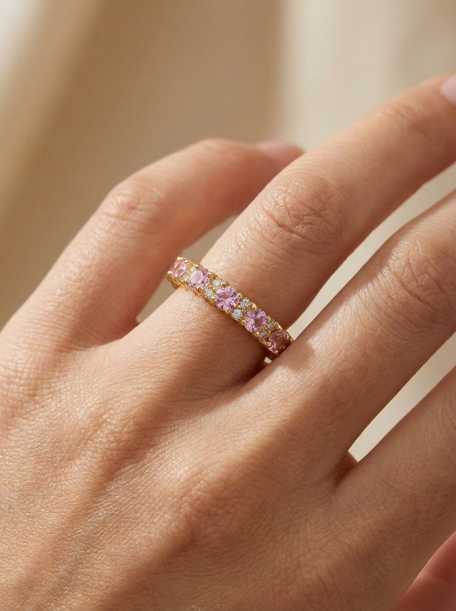 2.5MM | Lilac Full Eternity Ring