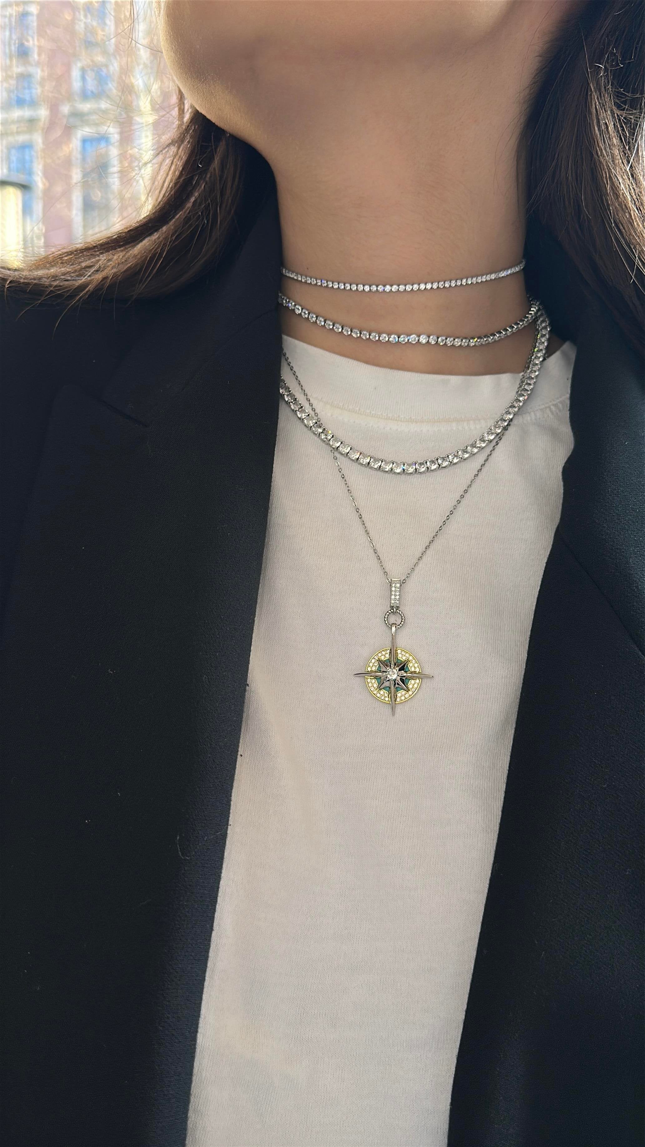 4MM | Döküm Su Yolu Kolye Atelier Duygu.