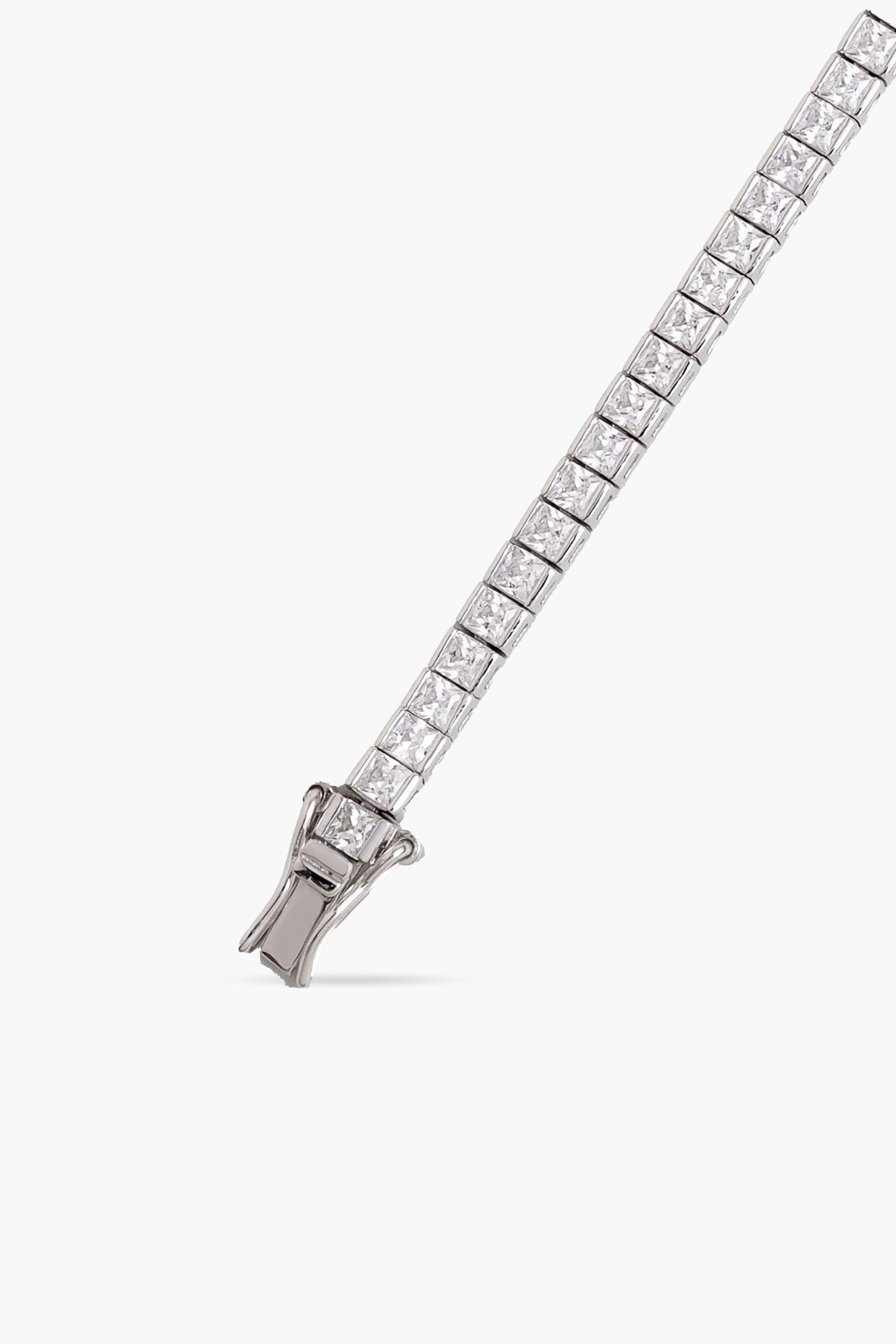 4MM | Princess Cut Cast Waterway Bracelet