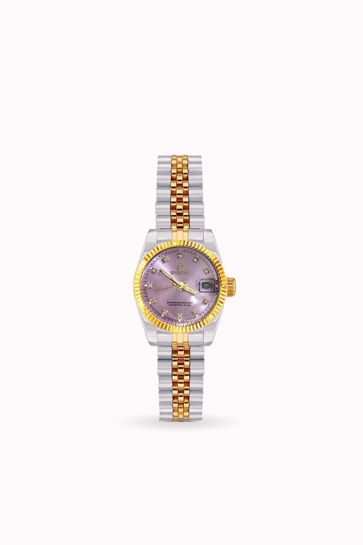 Lilac Stone Saat  Atelier Duygu.