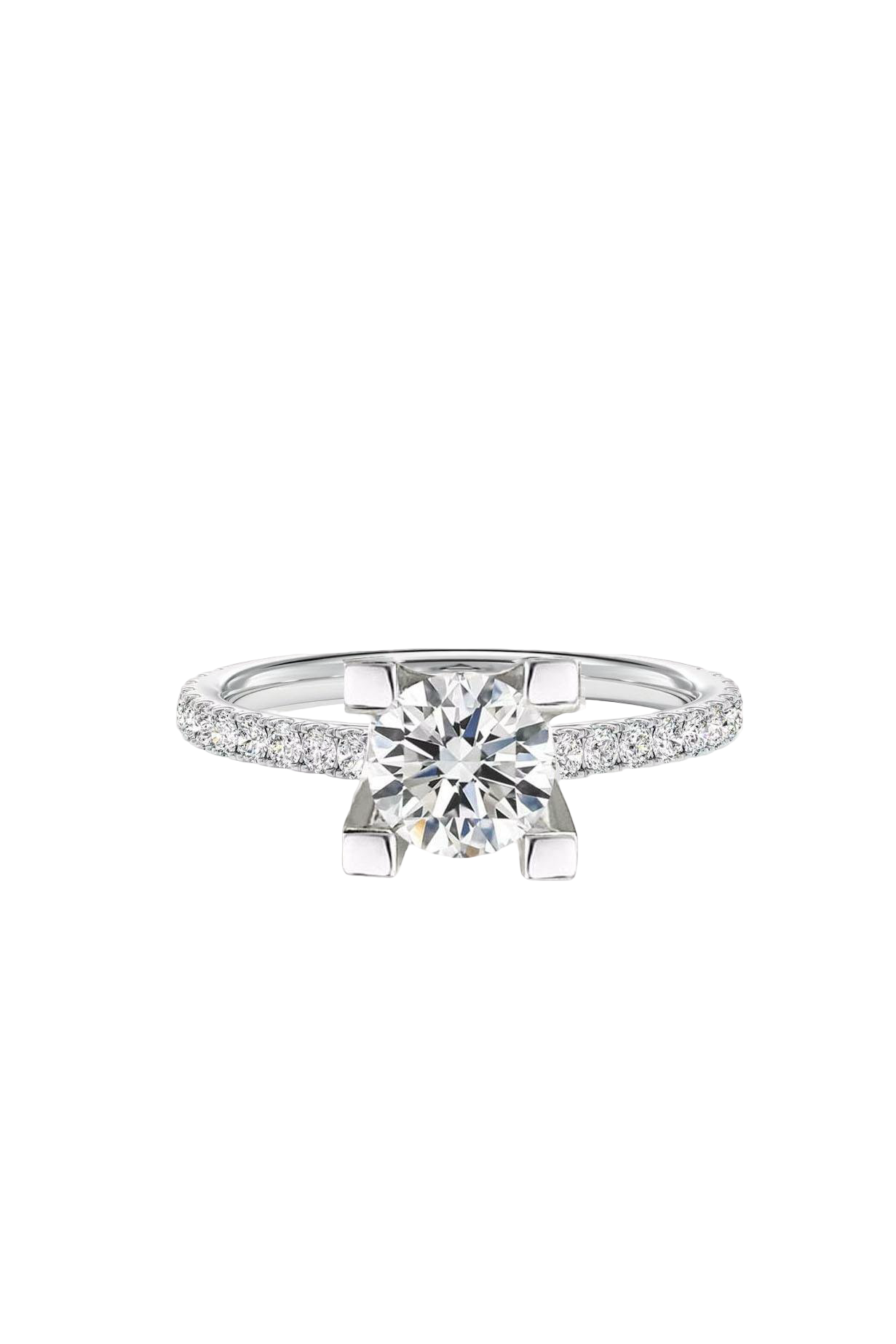 8MM 2.00CT Stony Tektaş Yüzük Atelier Duygu.