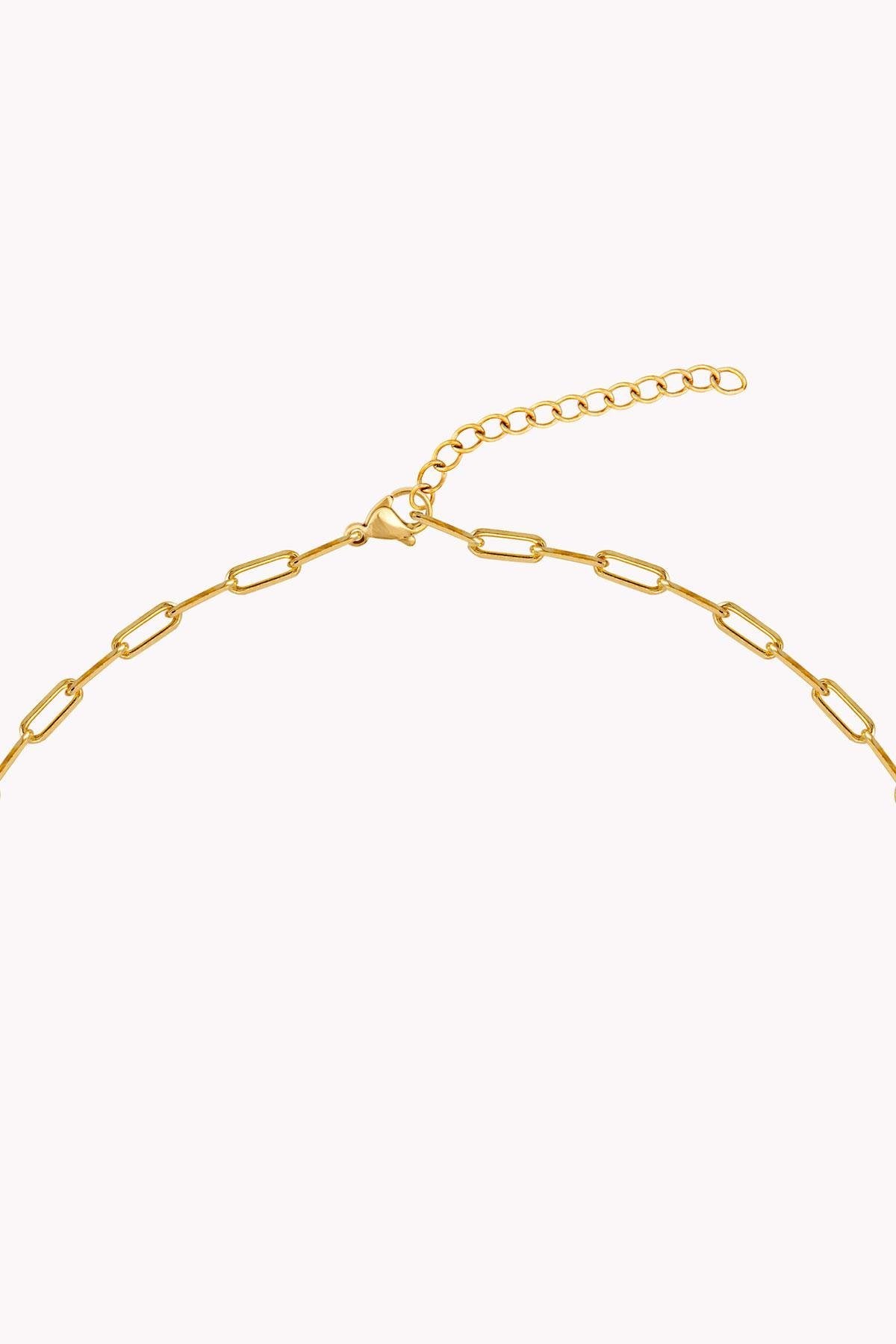 Stone Letter Bracelet