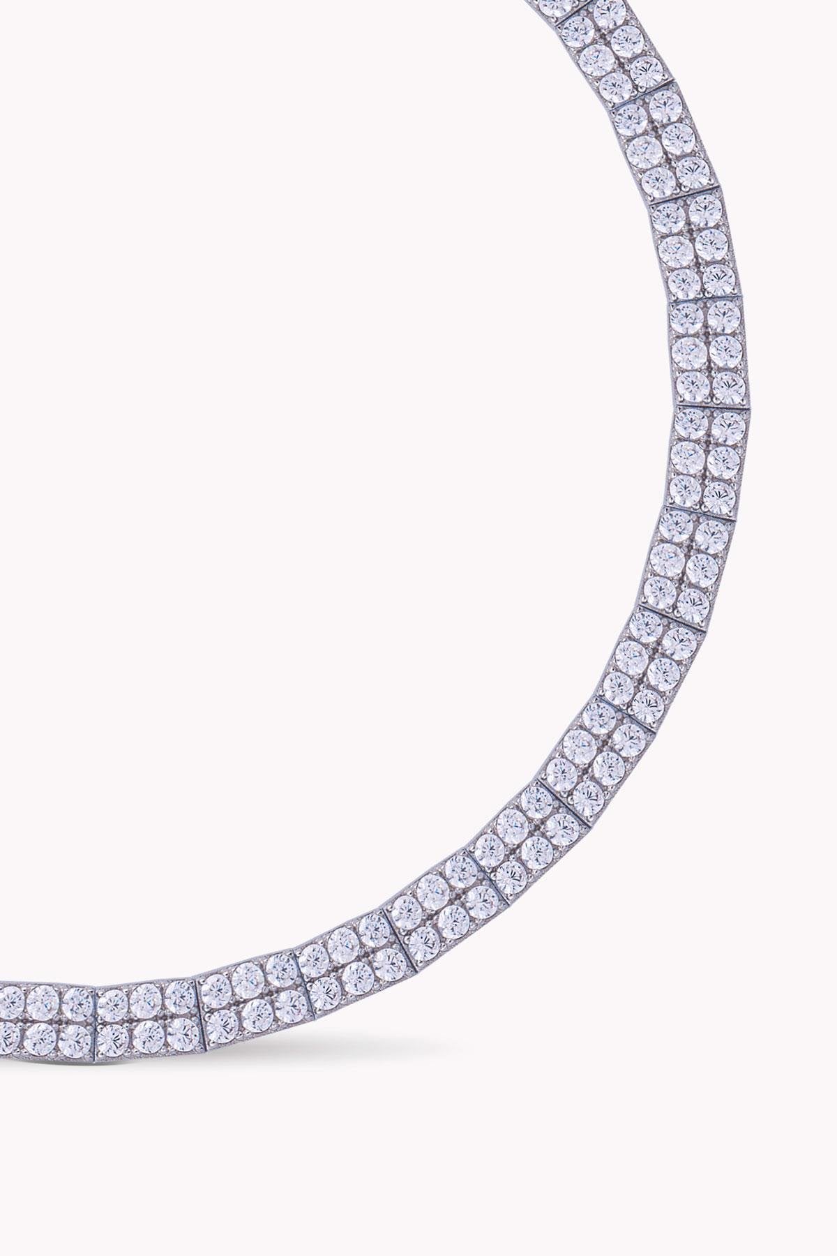 Slim Stony Plate Bracelet