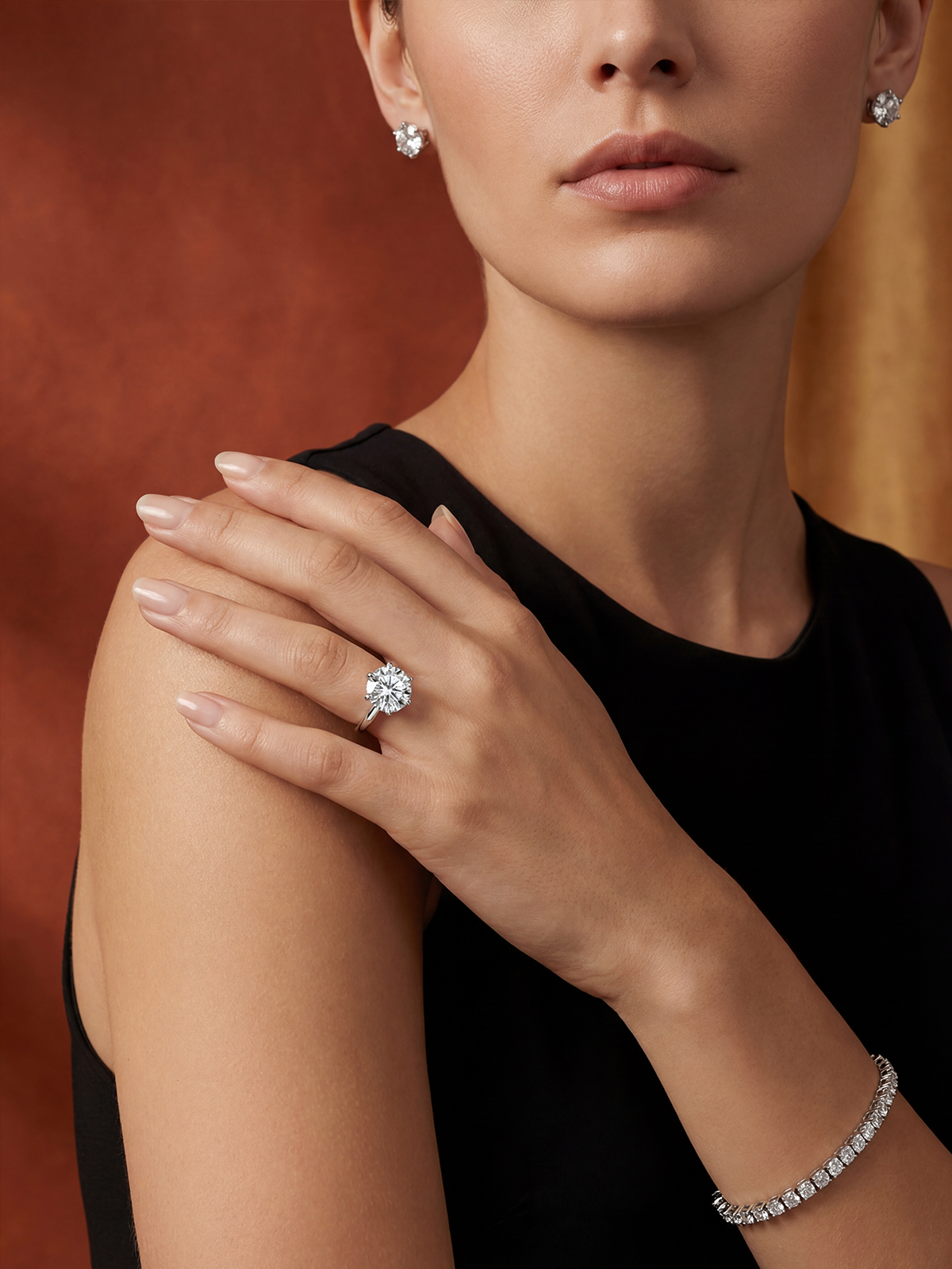 4.0CT | 6 Tırnak Tektaş Yüzük