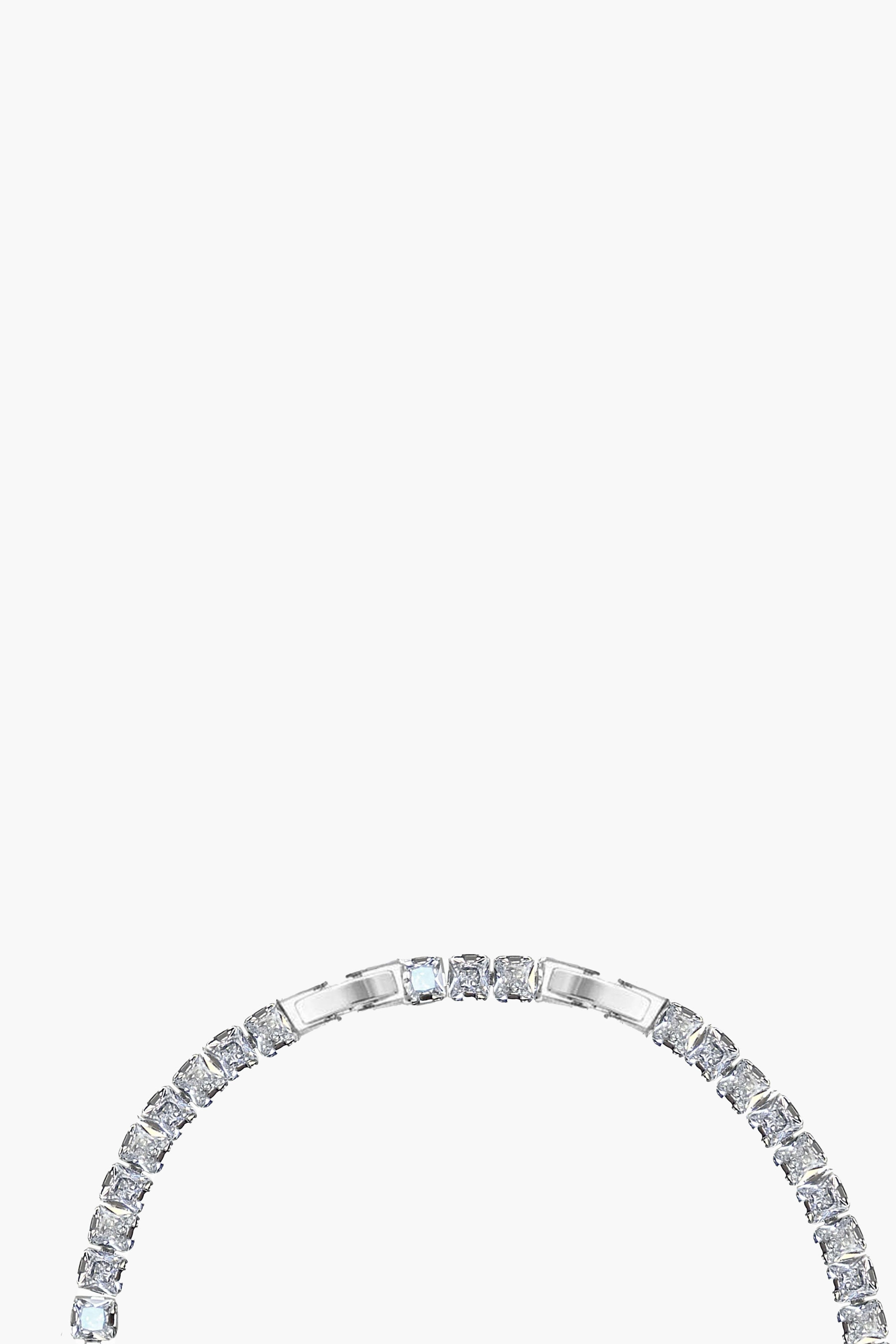 4MM | Princess Cut Su Yolu Bileklik | Luxury Jewelry by Atelier Duygu.