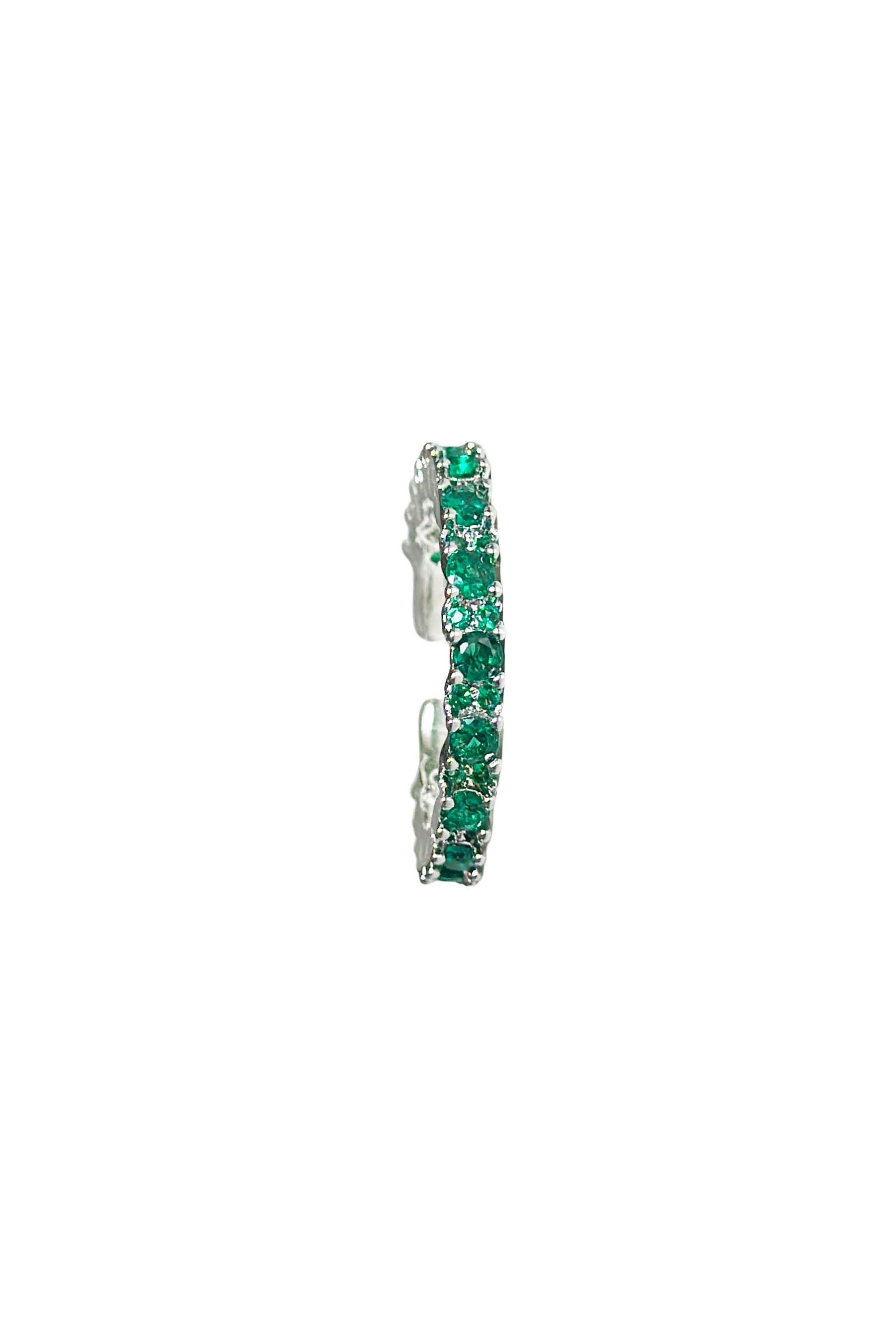 2.5MM | Green Full Eternity Yüzük Atelier Duygu.