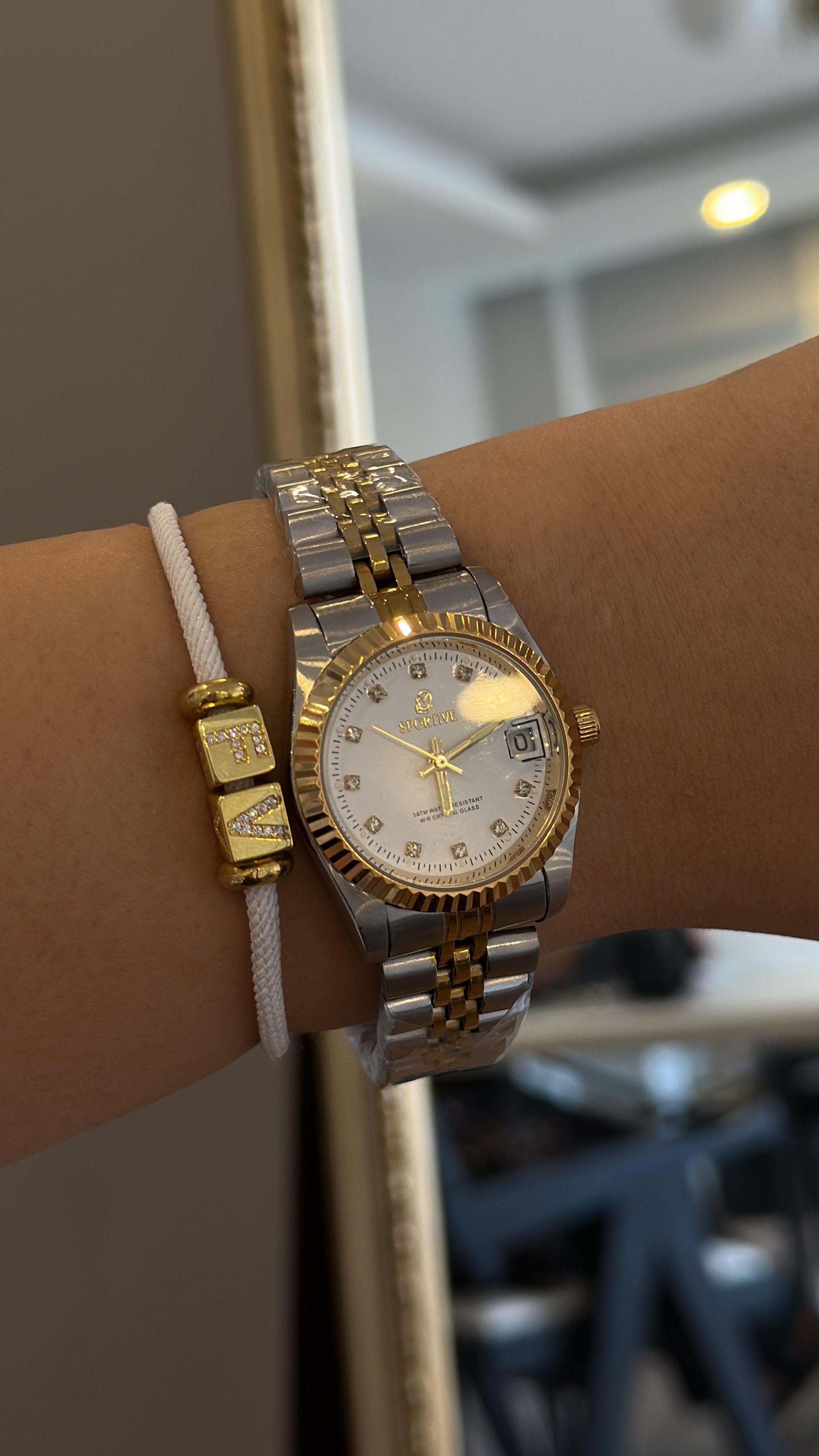 Rope Letter Bracelet