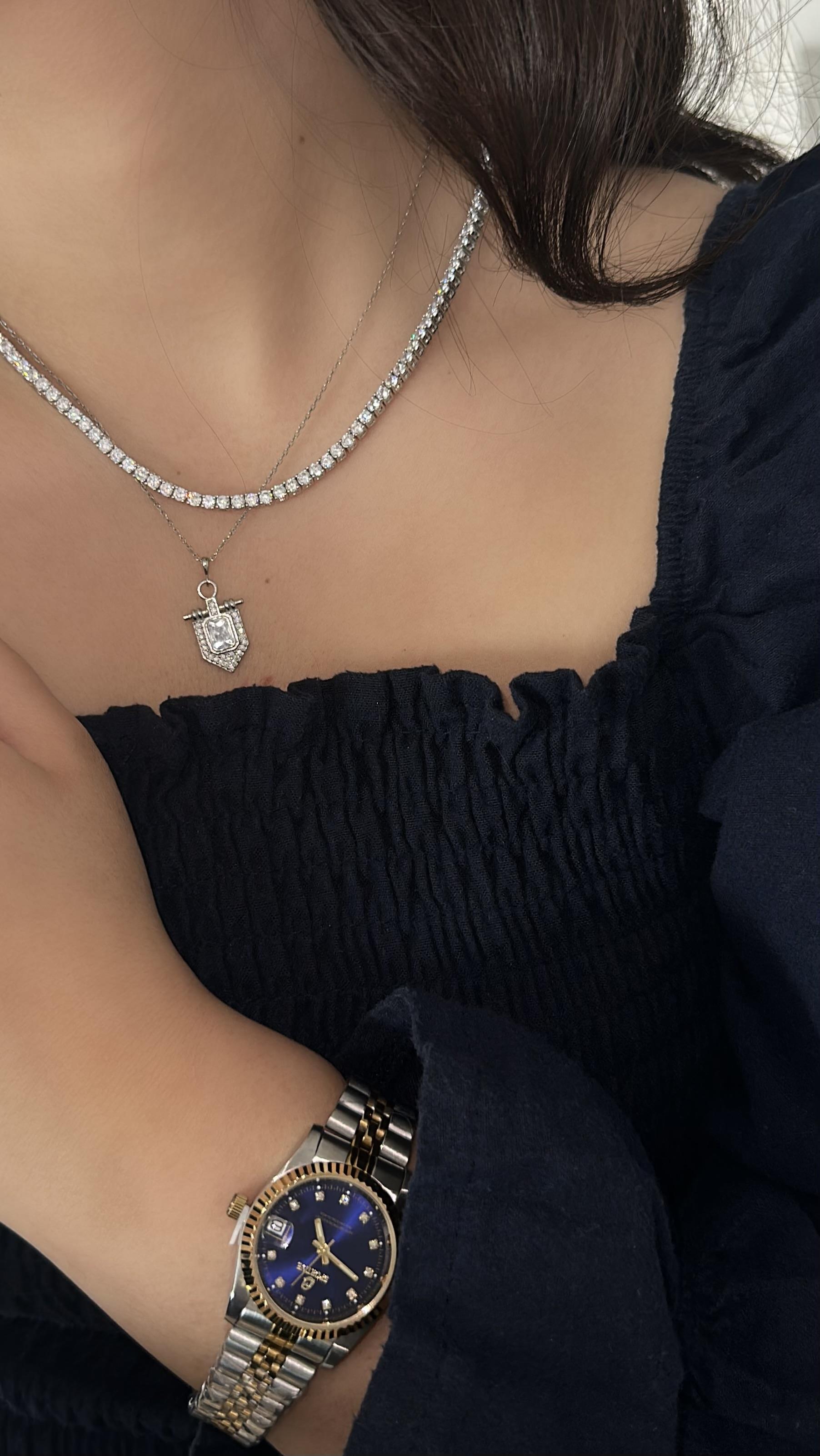 3MM | Cast Waterway Necklace