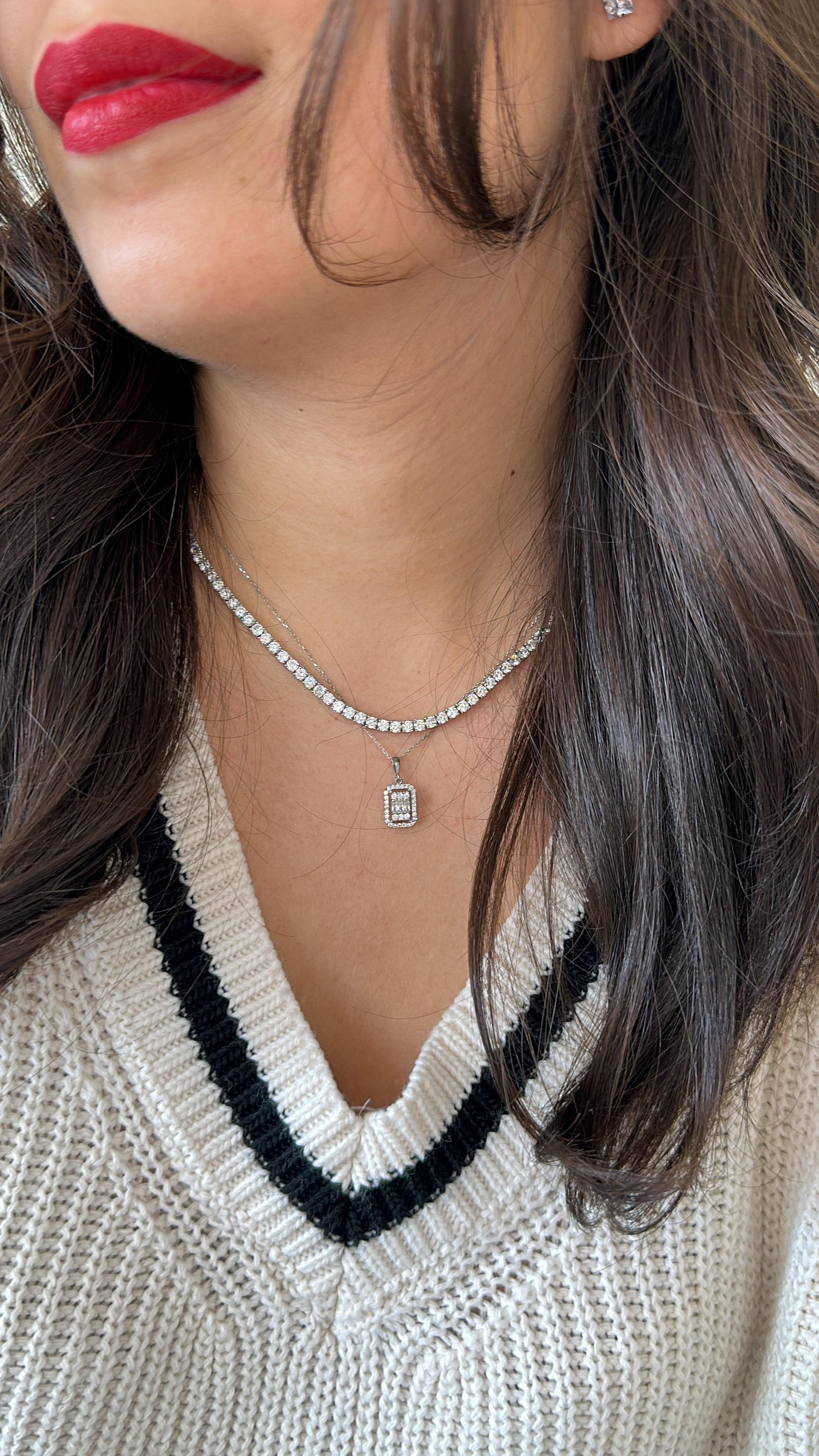 3MM | Döküm Su Yolu Kolye  Atelier Duygu.