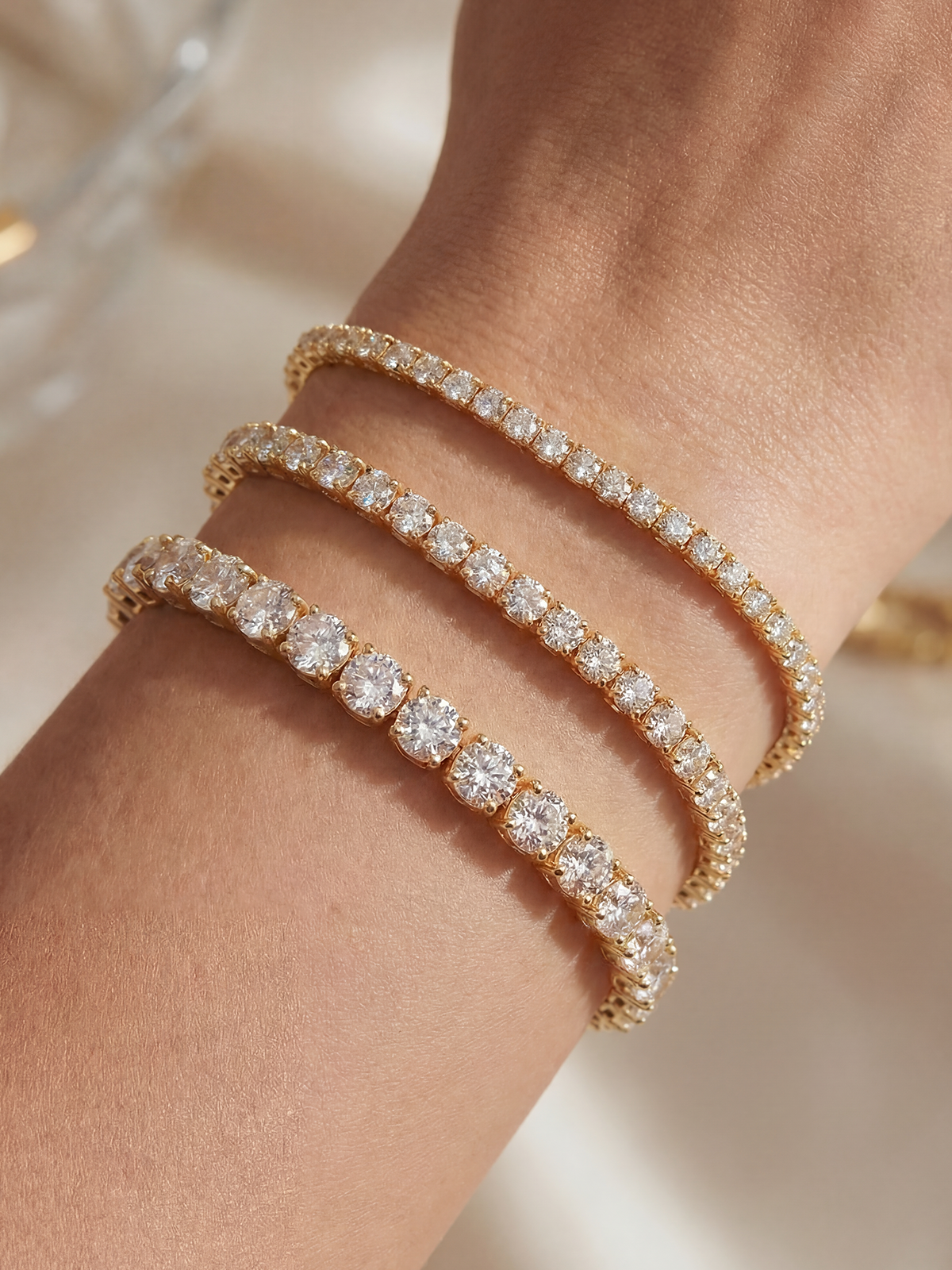 3MM | Cast Tennis Bracelet