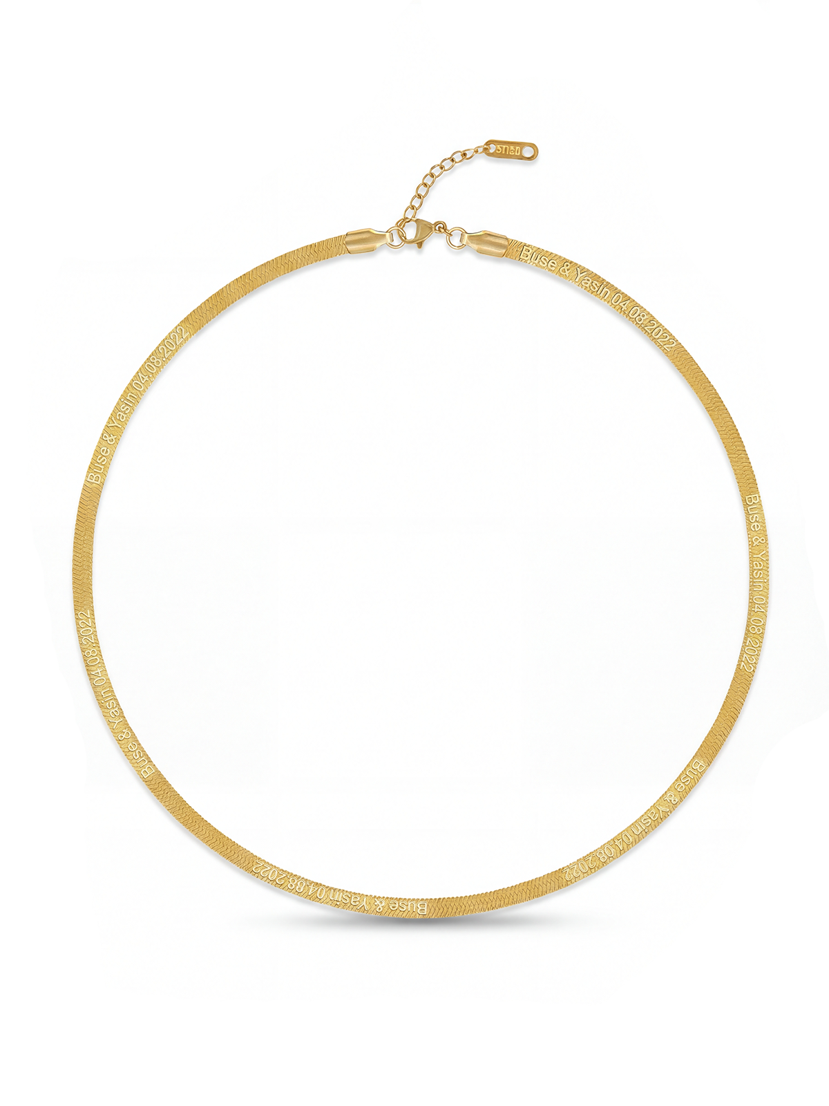 Italian Crushed Chain Necklace