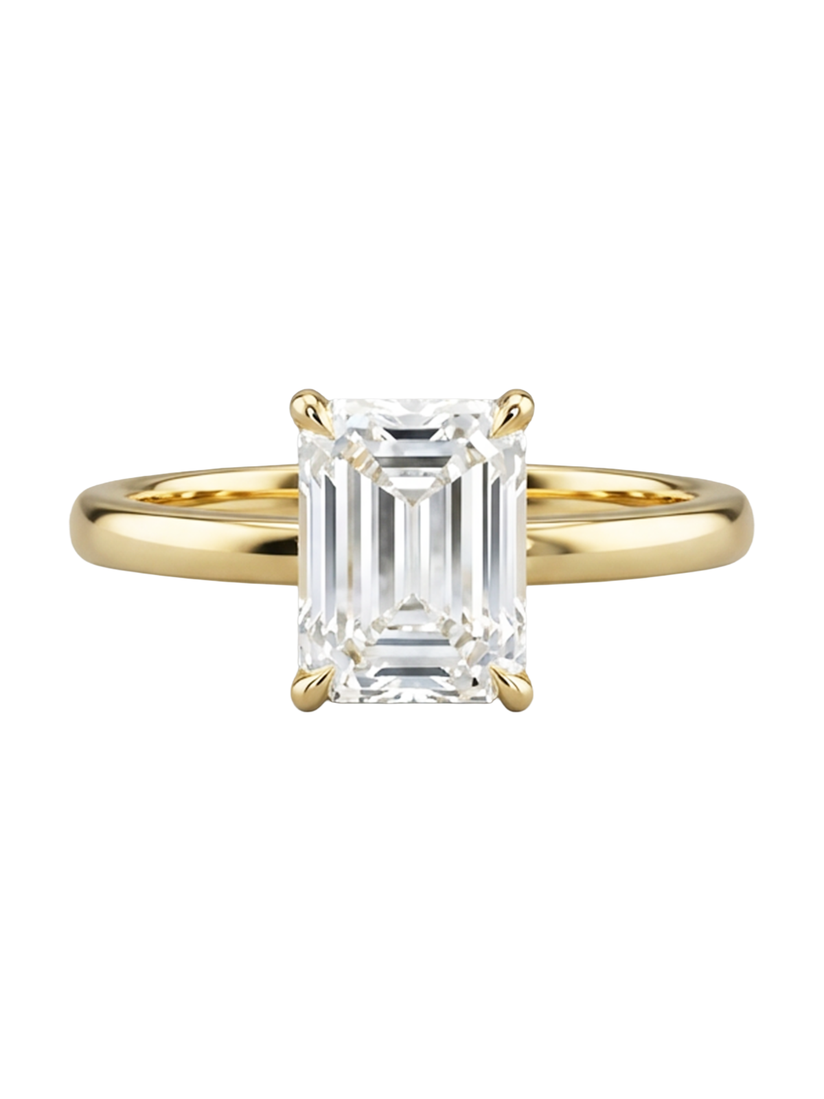 1.6CT | Emerald Cut Yüzük