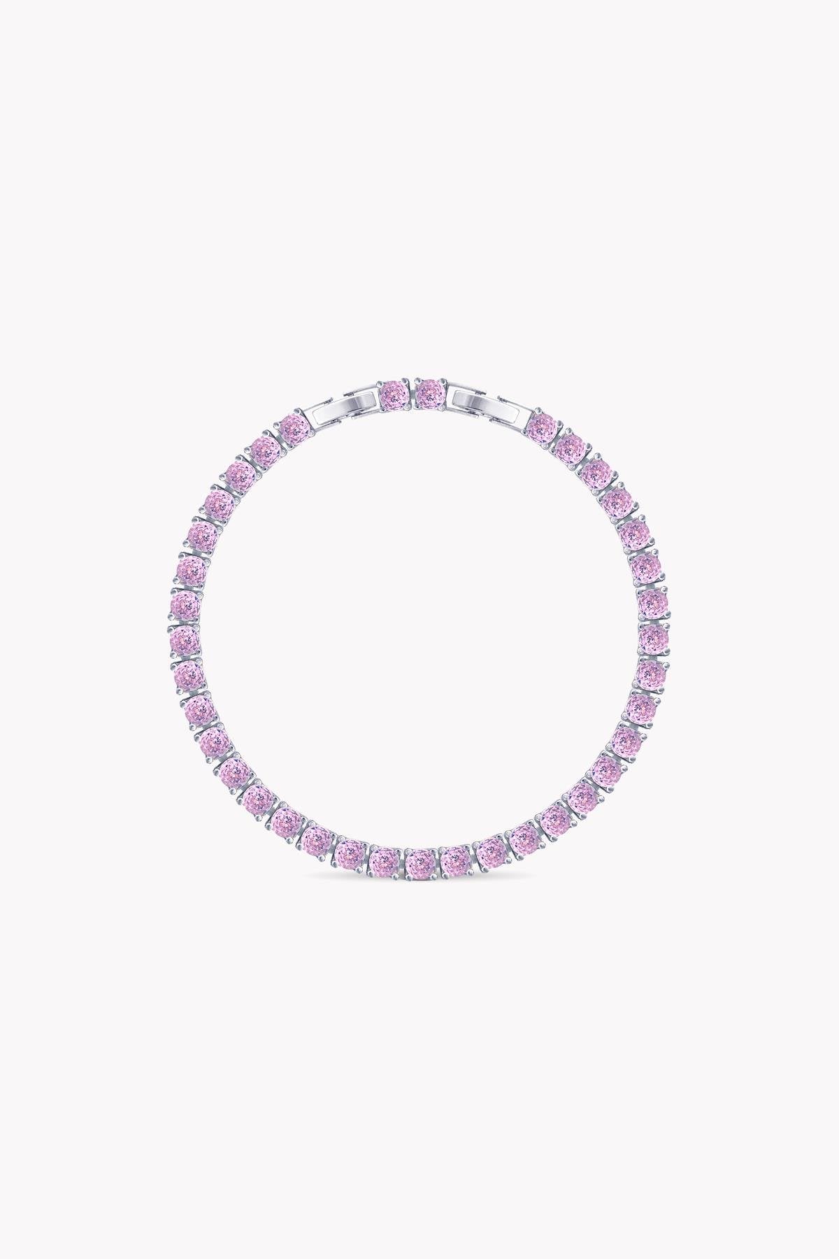 4MM | Pink Waterway Bracelet