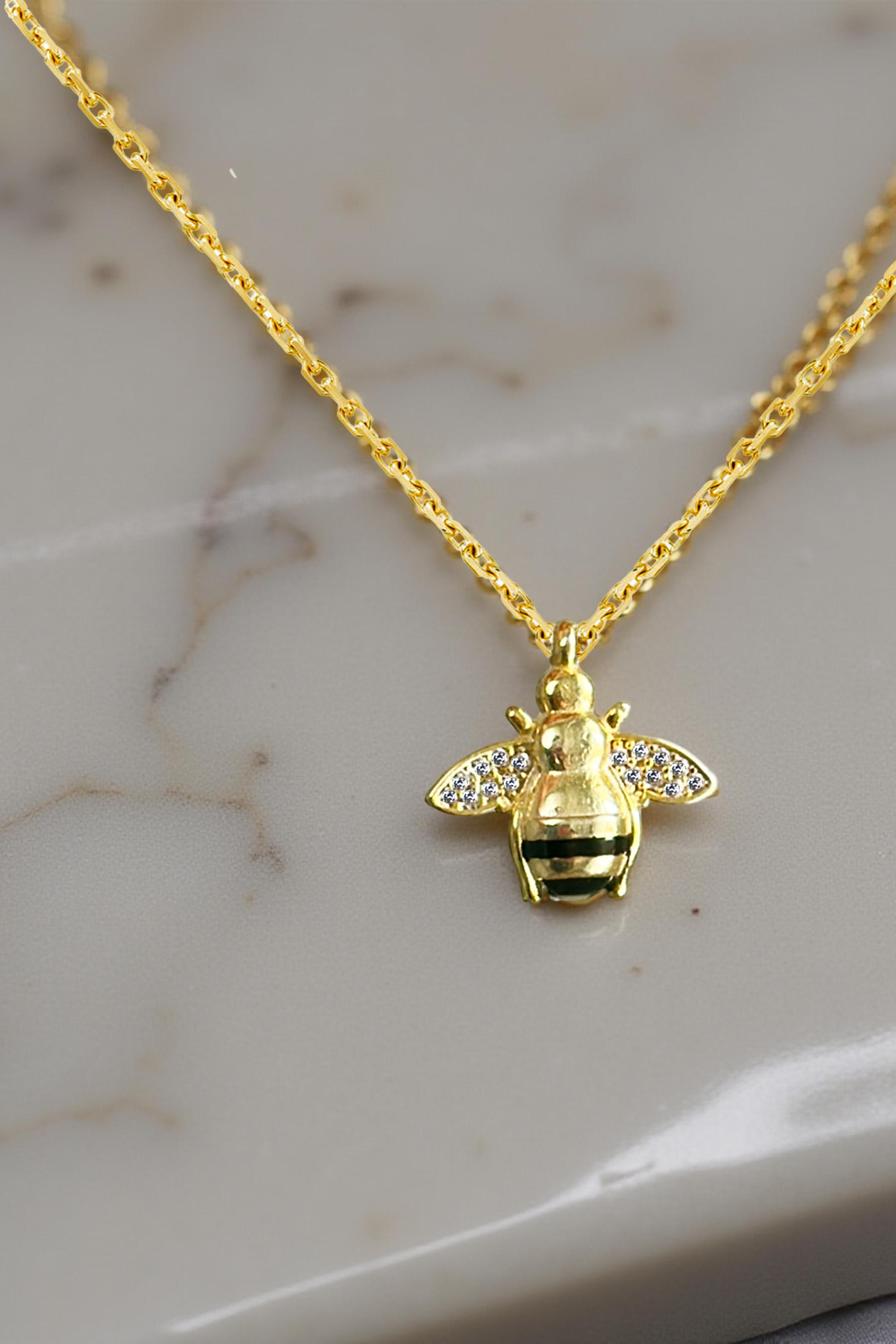 Bee Kolye | Luxury Jewelry by Atelier Duygu.