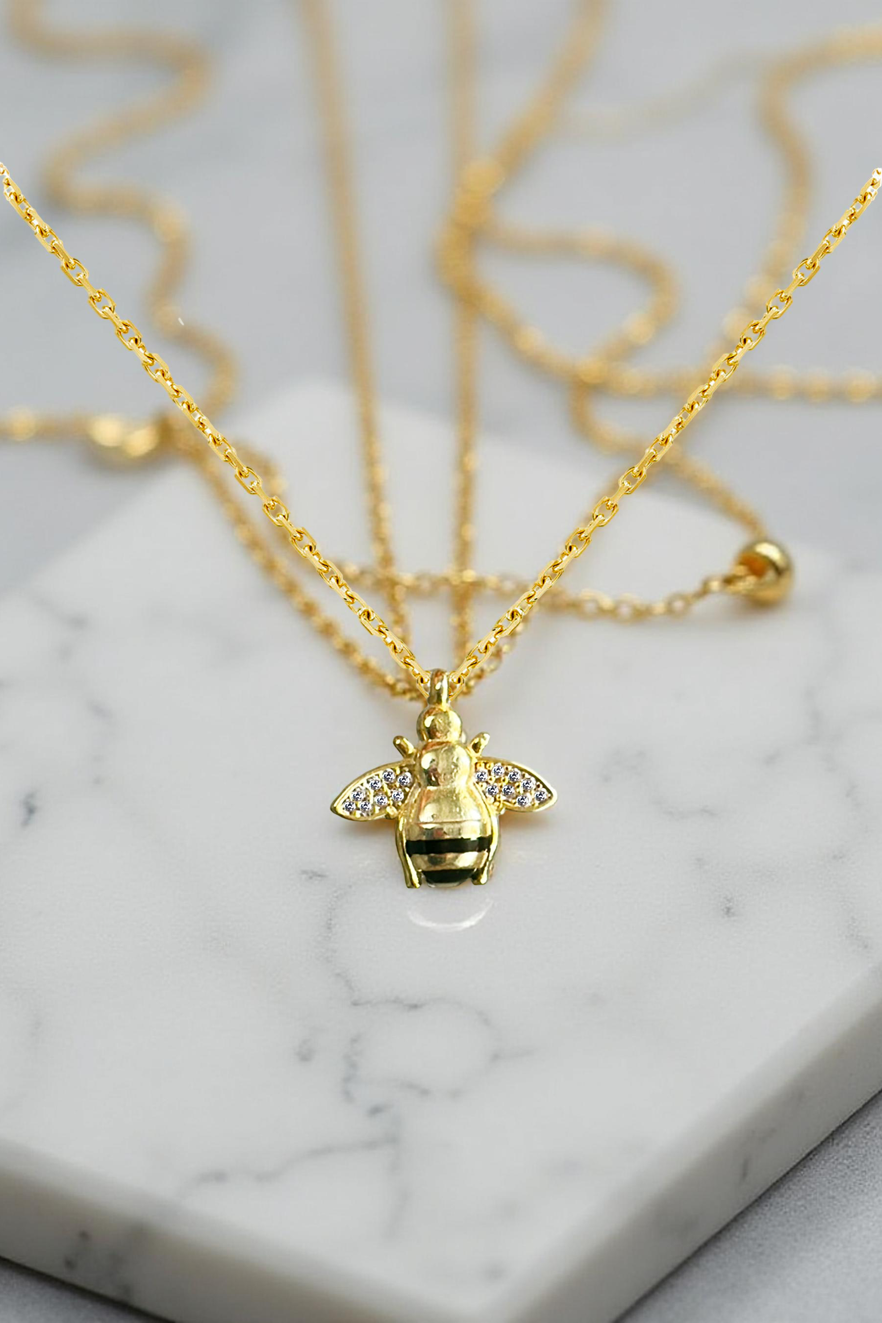 Bee Kolye | Luxury Jewelry by Atelier Duygu.