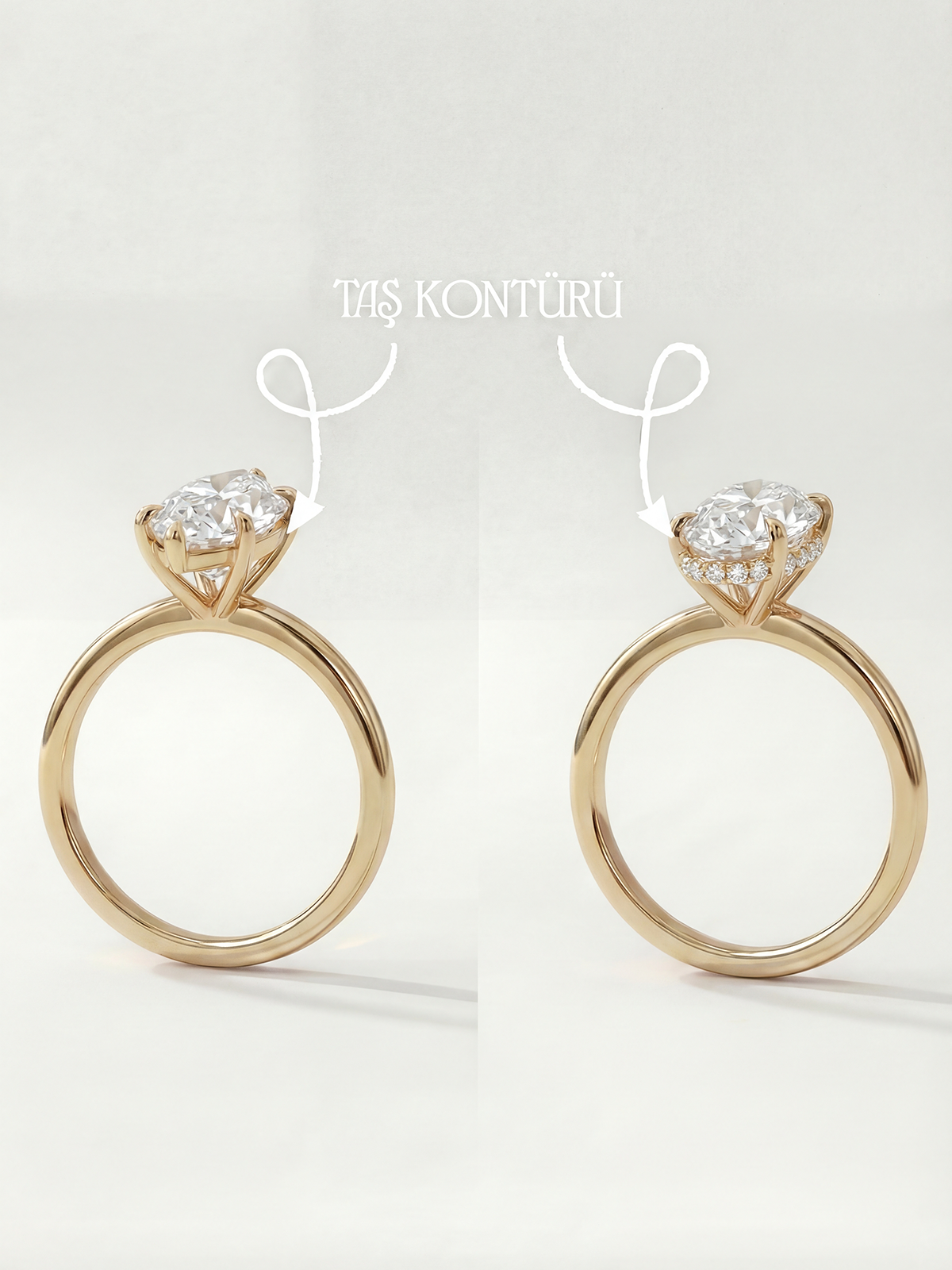 0.81CT | Markiz Kesim Yüzük