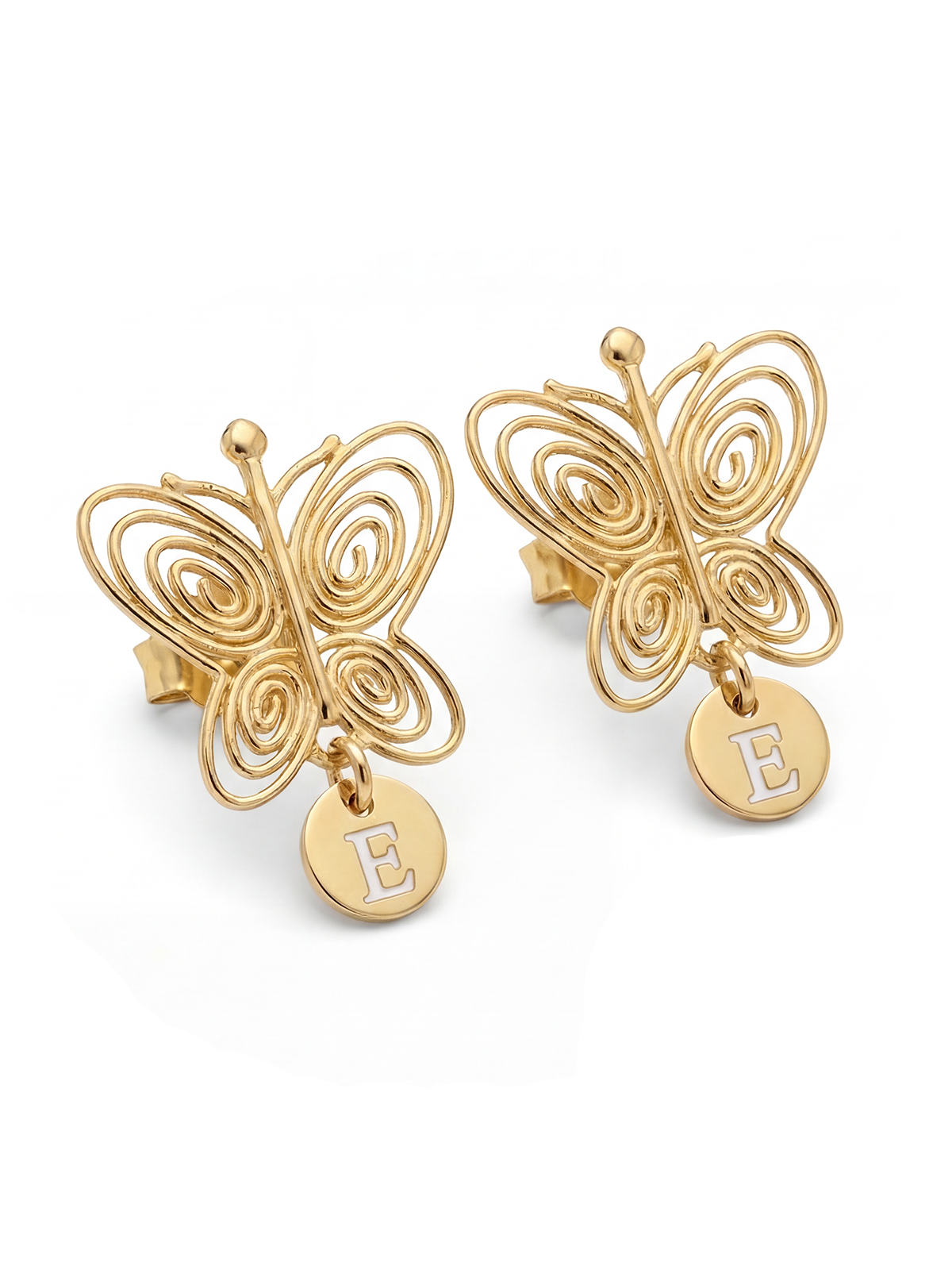 Harfli Kelebek Füsun Küpe