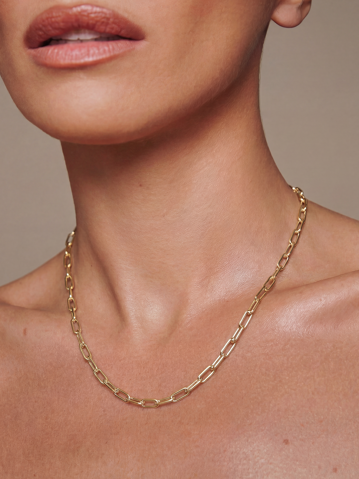 Paperclip Chain Necklace