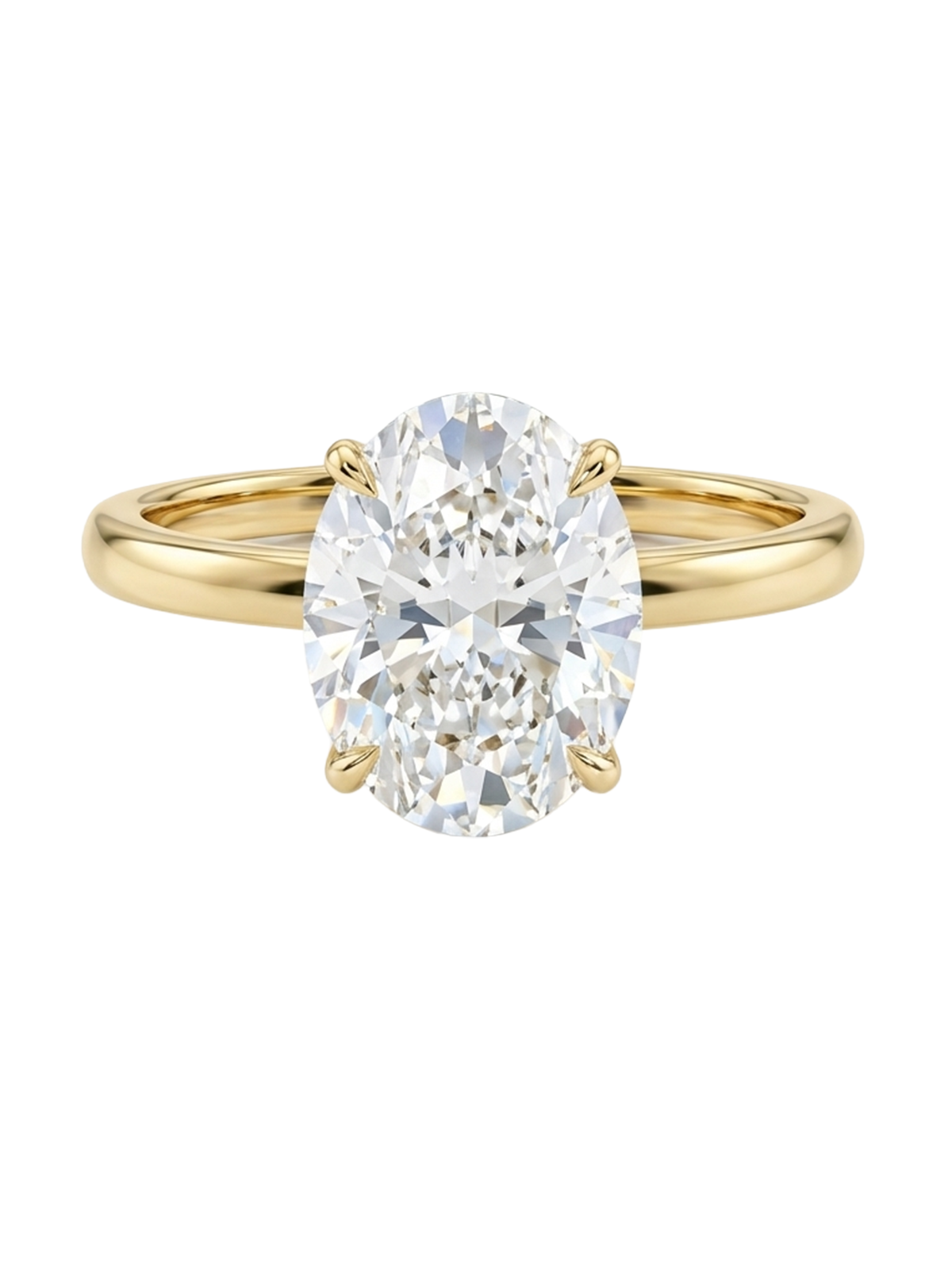 2.3CT | Oval Cut Yüzük