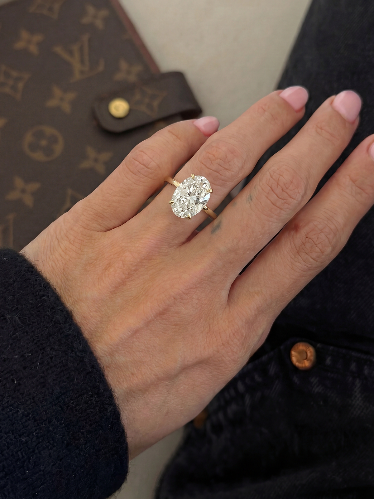 3.2CT | Oval Kesim Yüzük