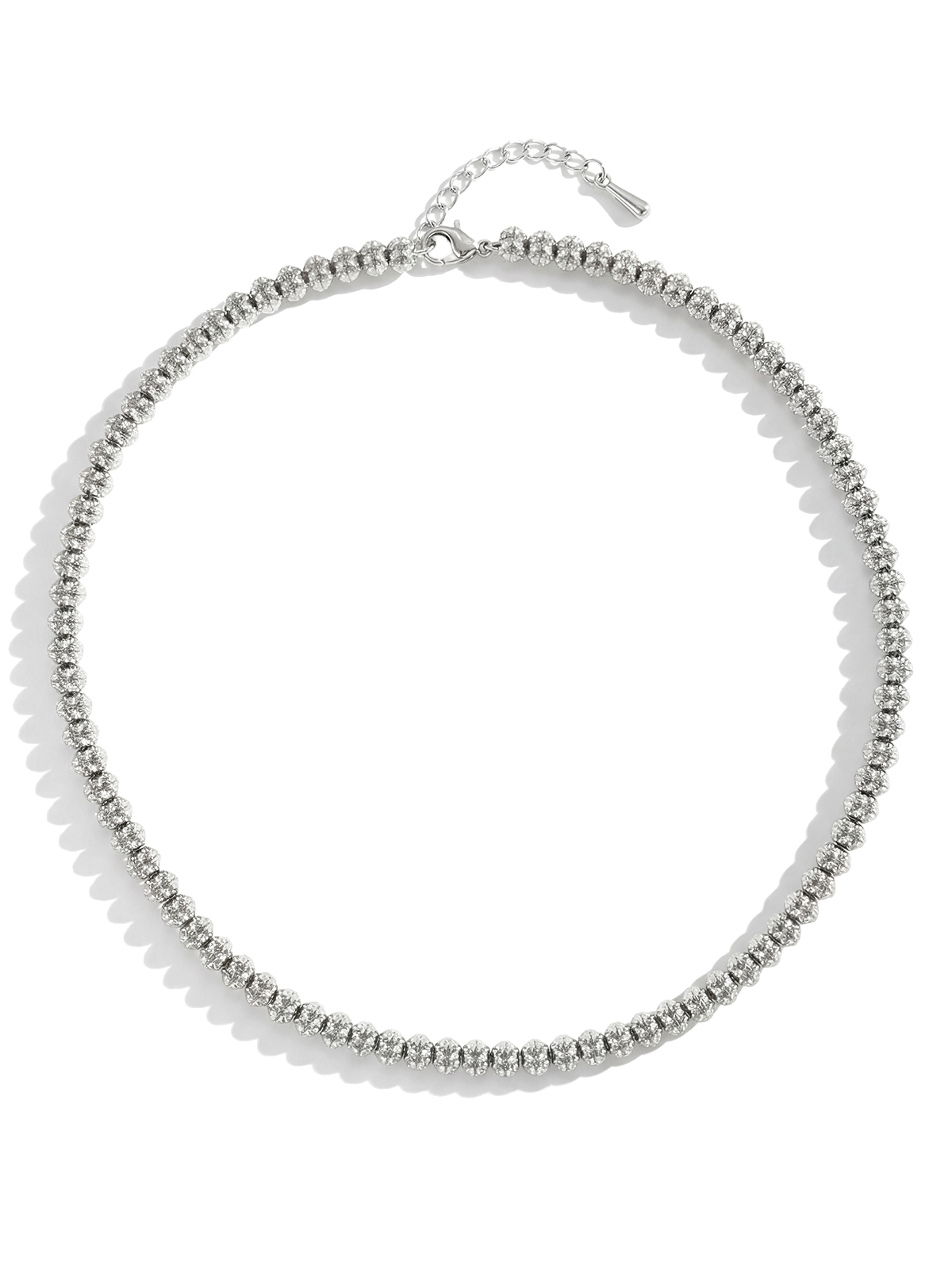 3MM | Choker Oval Kesim Su Yolu Kolye