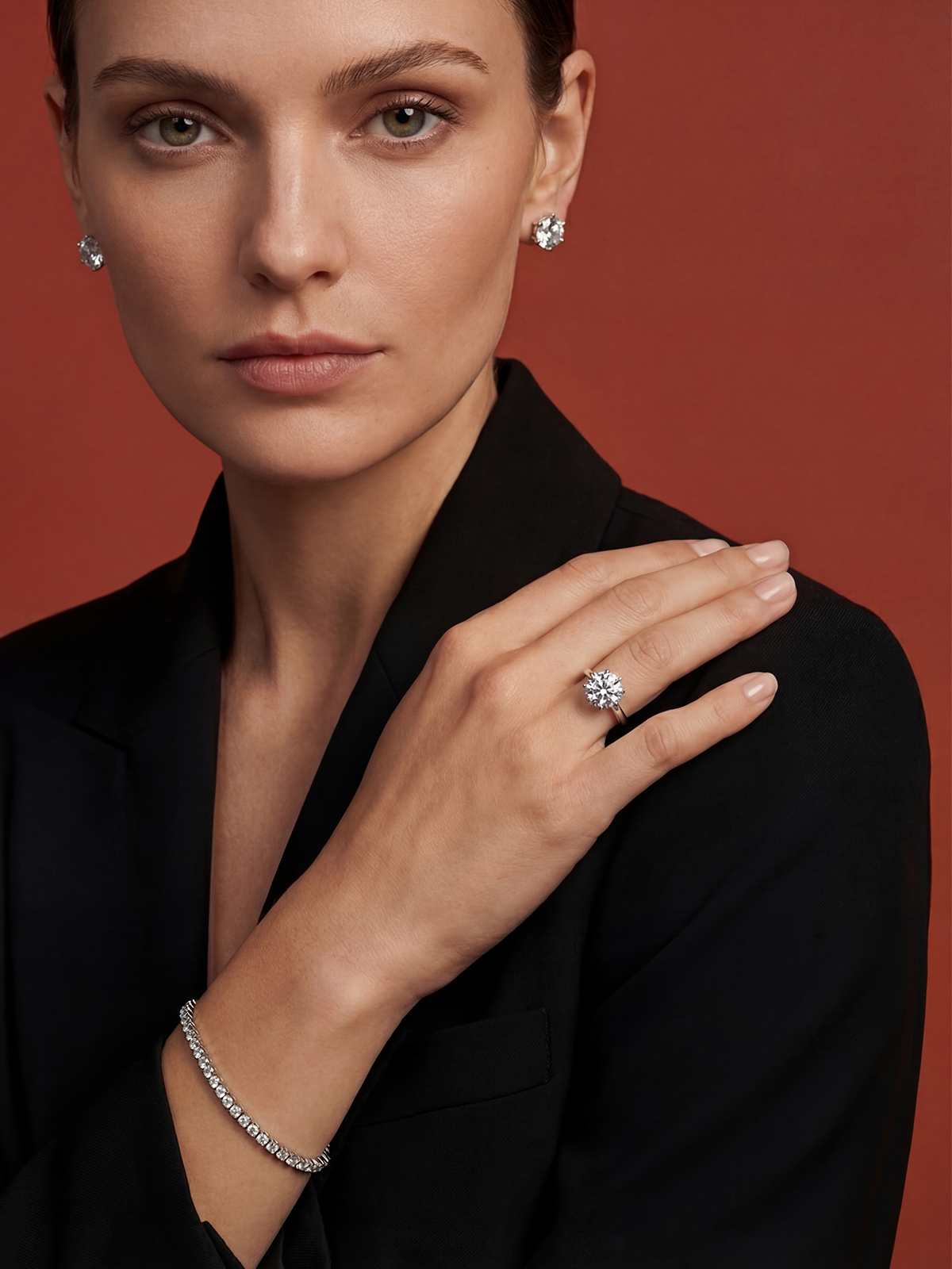 3.0CT | 6 Tırnak Tektaş Yüzük