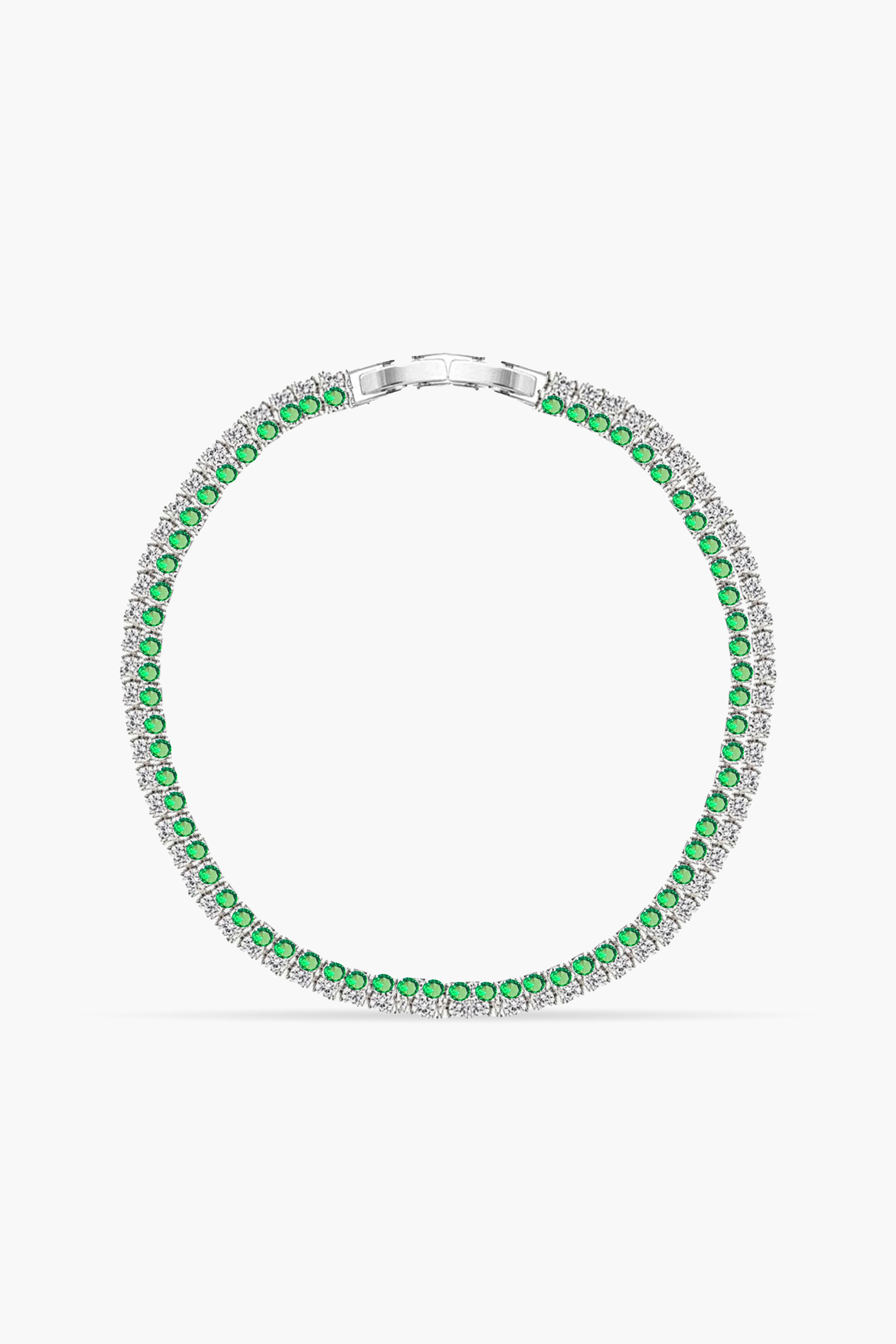 3MM | Green x White Su Yolu Bileklik |   Luxury Jewelry by  Atelier Duygu.