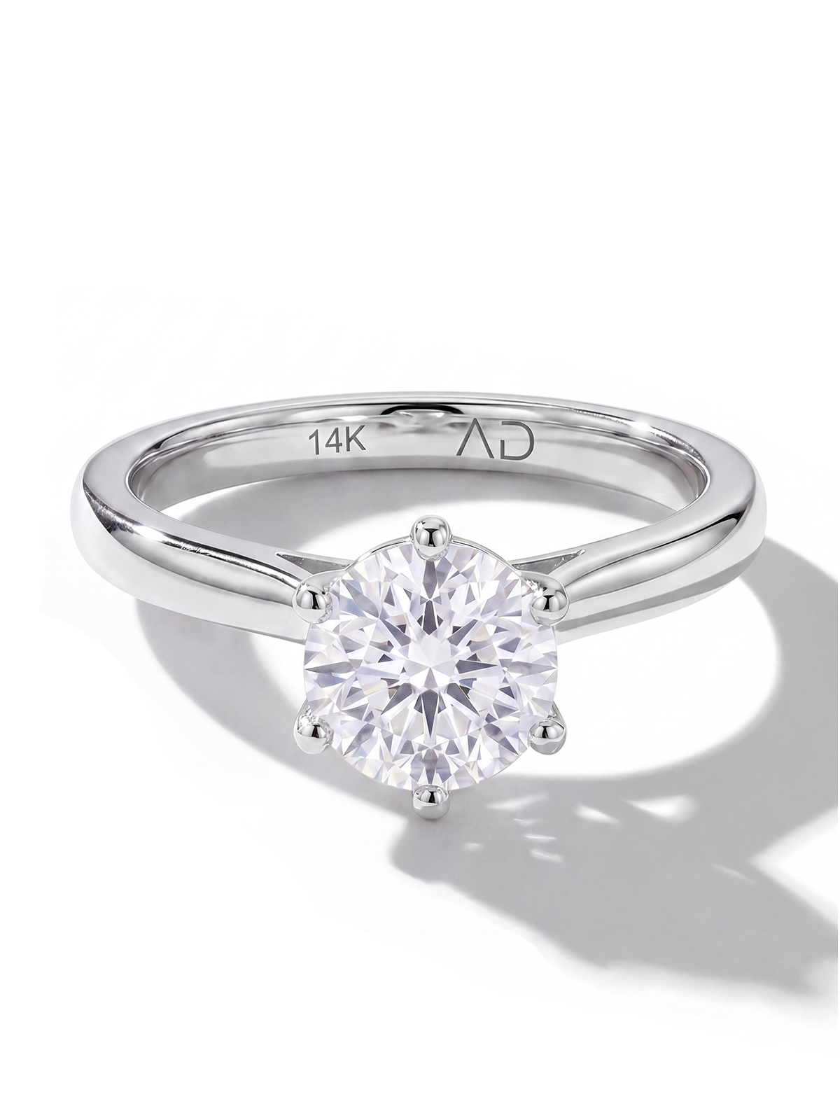 6 Tırnak Tektaş Yüzük