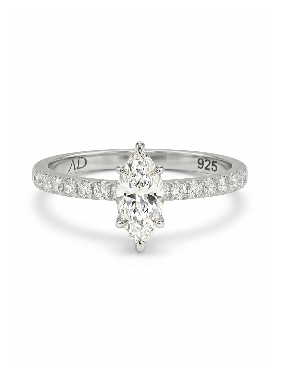 0.81CT | Marquise Cut Eternity Ring